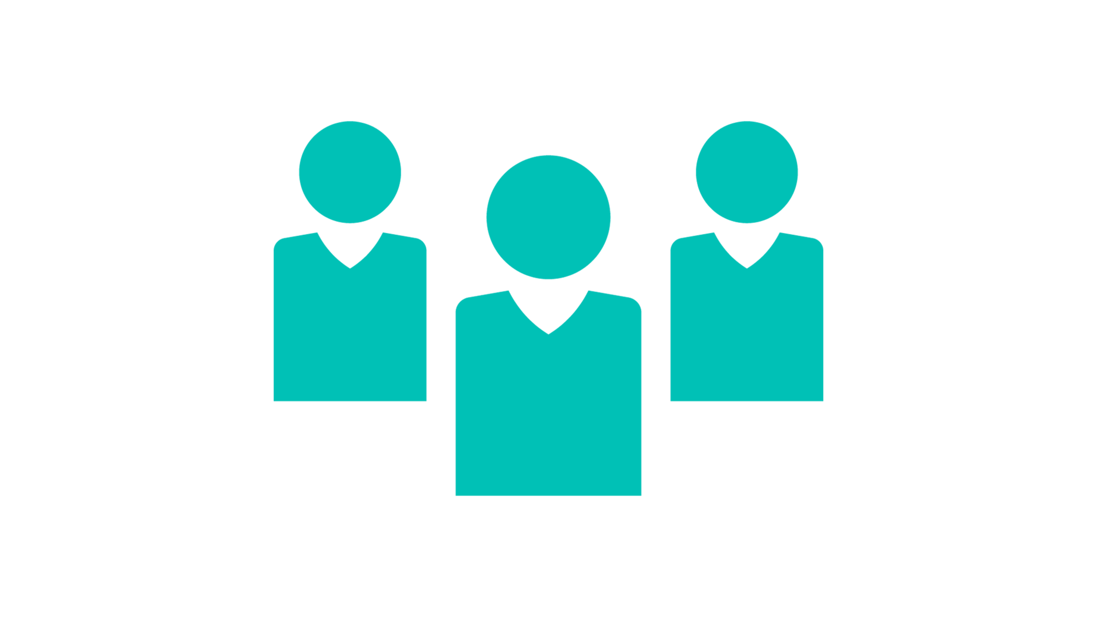 Icon showing three people