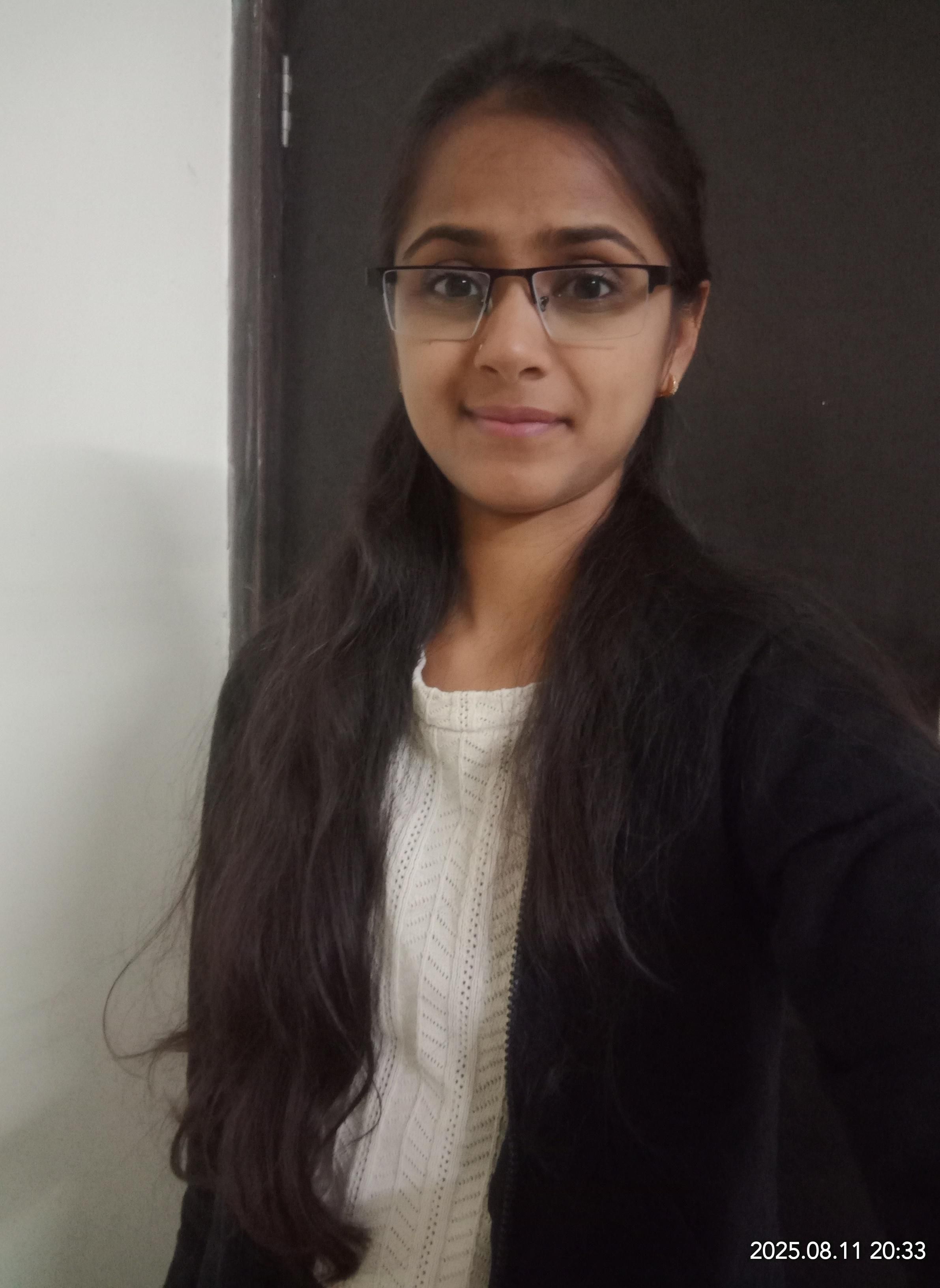 Headshot of Smital Chaudhari, Graduate Engineer Trainee at a Swedish Industrial Company.