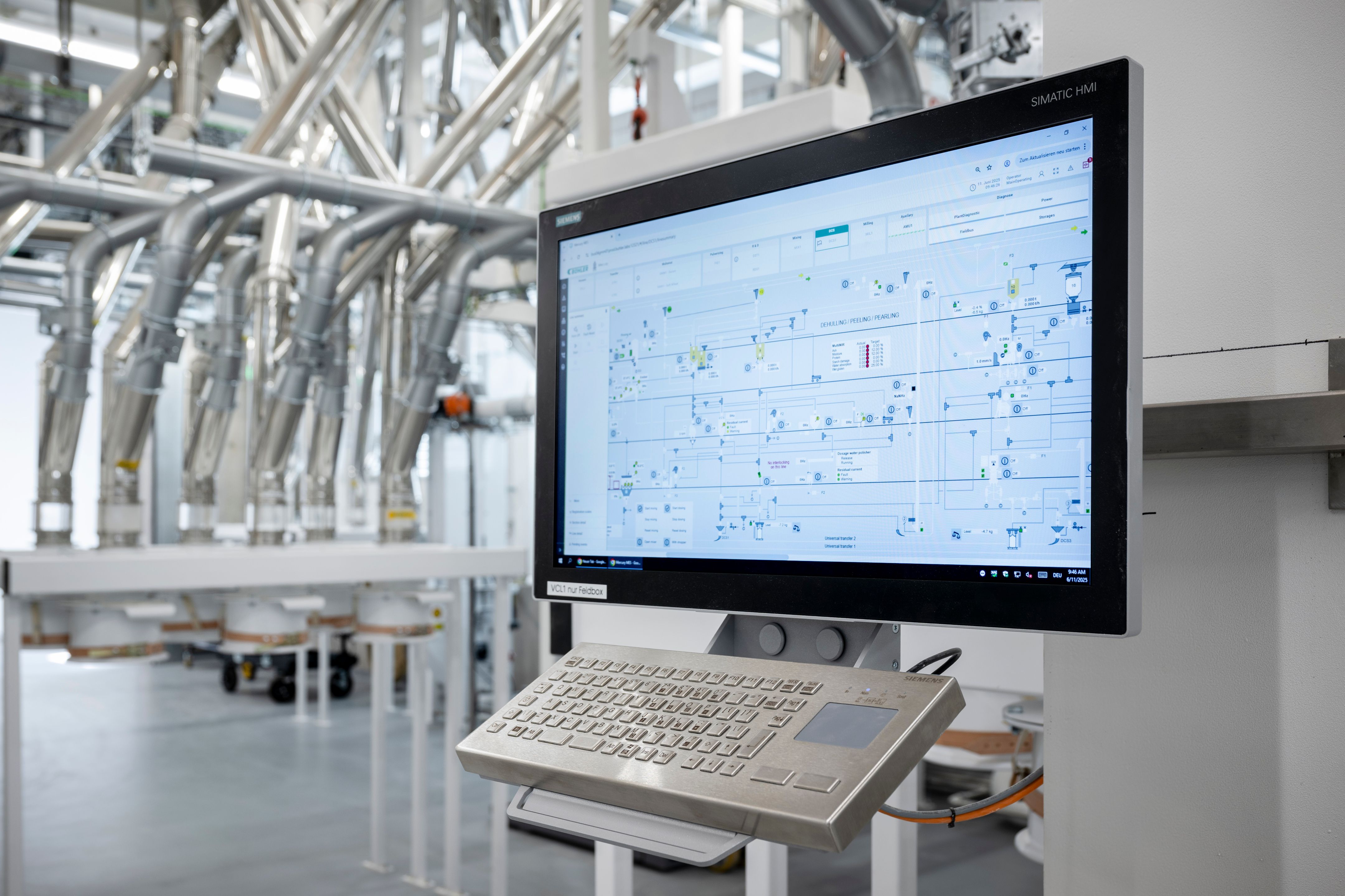 Raport referencyjny Bühler Simatic HMI