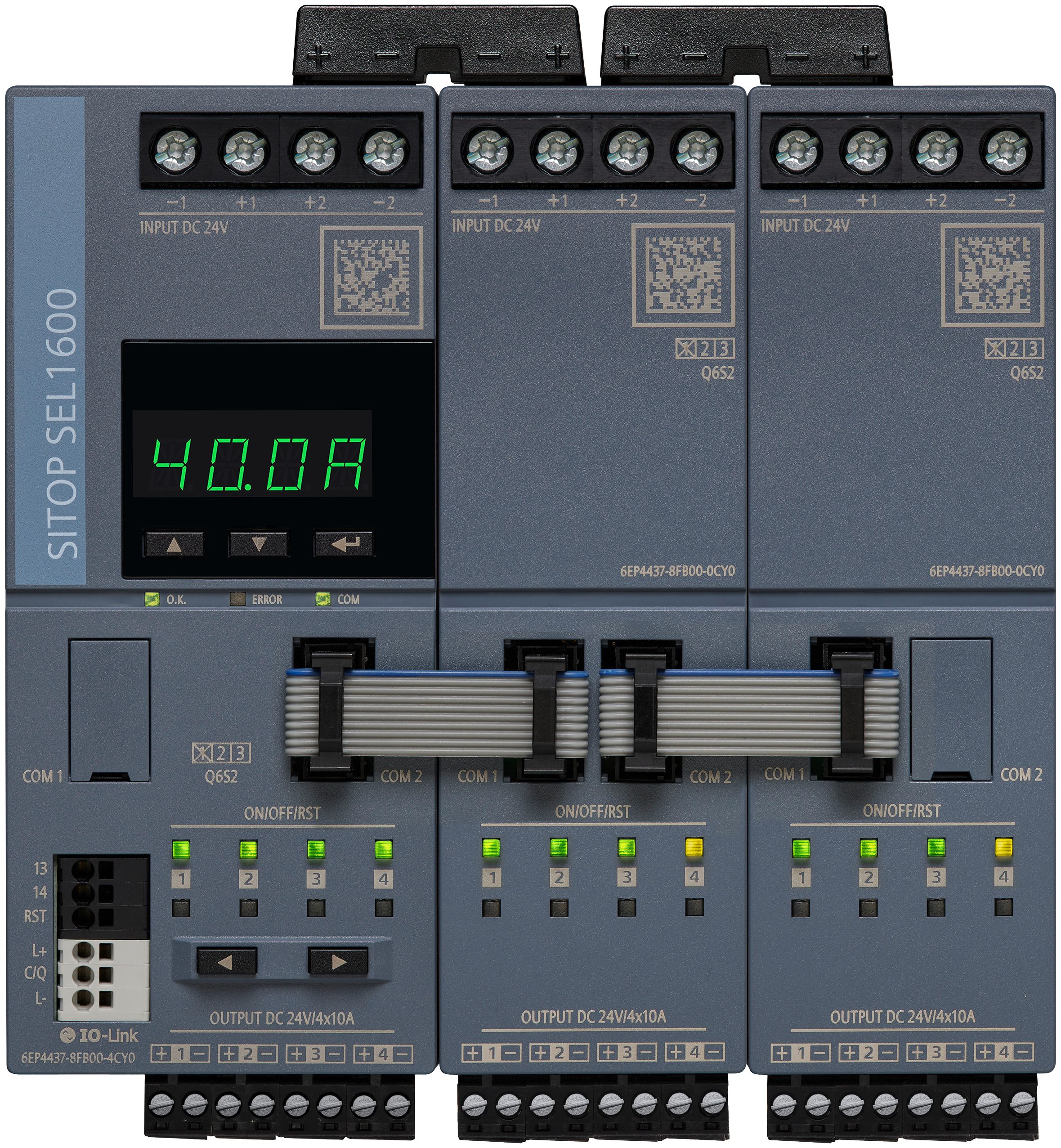 SITOP SEL1600 basic module and expansion module 4 x 10 A