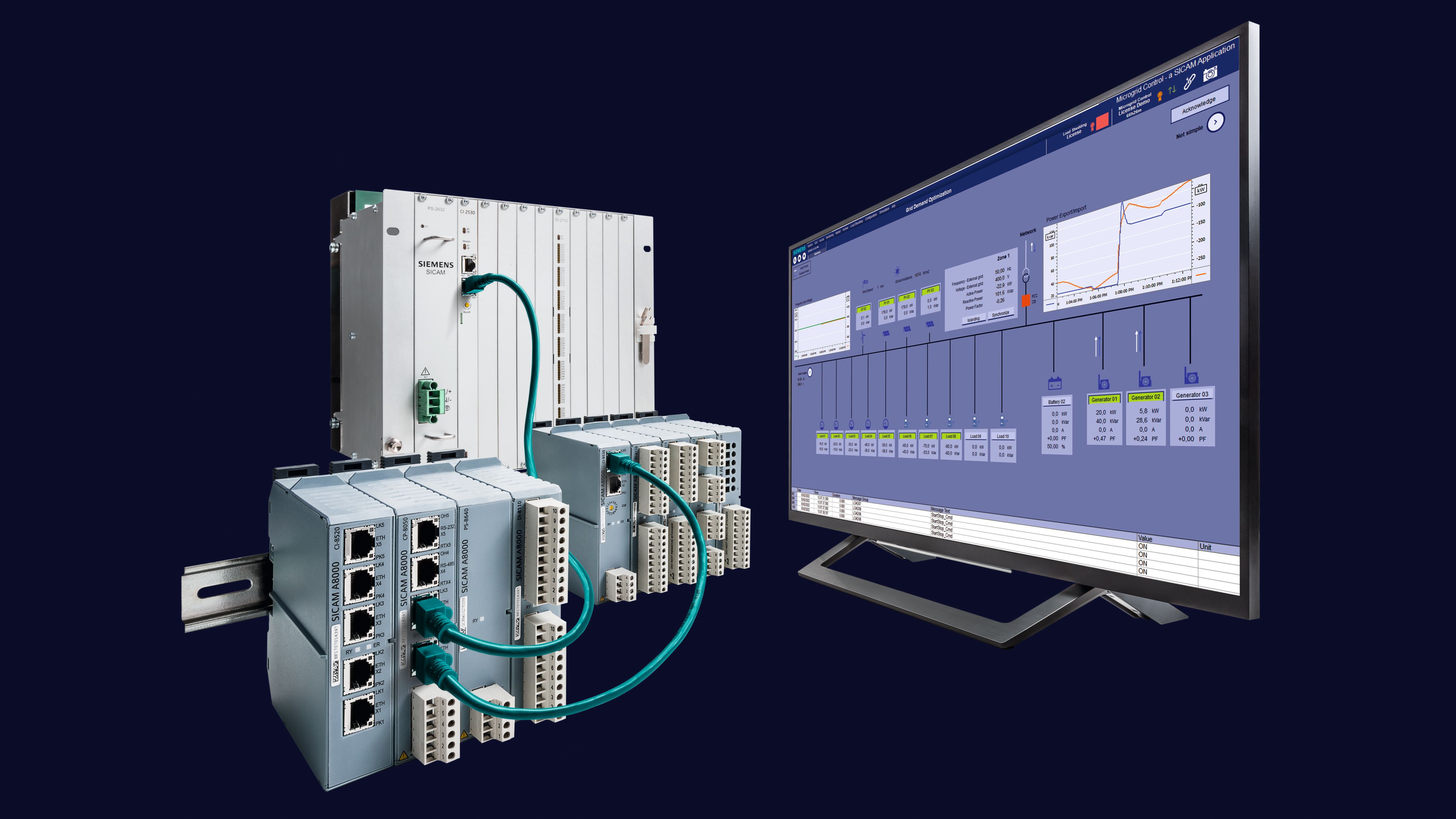 Microgrid Control Devices and HMI - 16x9