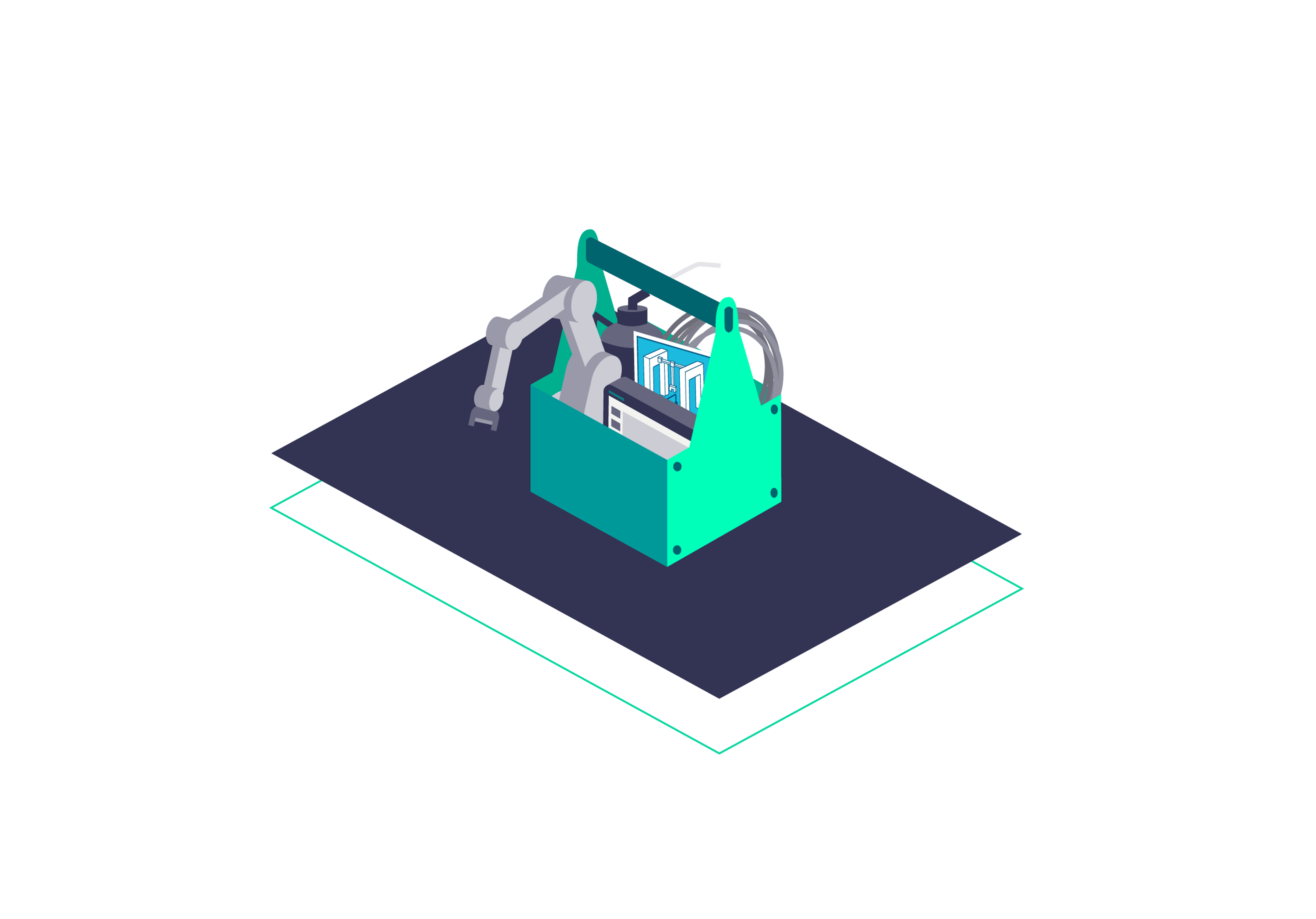 Oppdag Robot Control Suite - vår omfattende verktøykasse med biblioteker og programvareblokk som enkelt kan programmeres med roboter