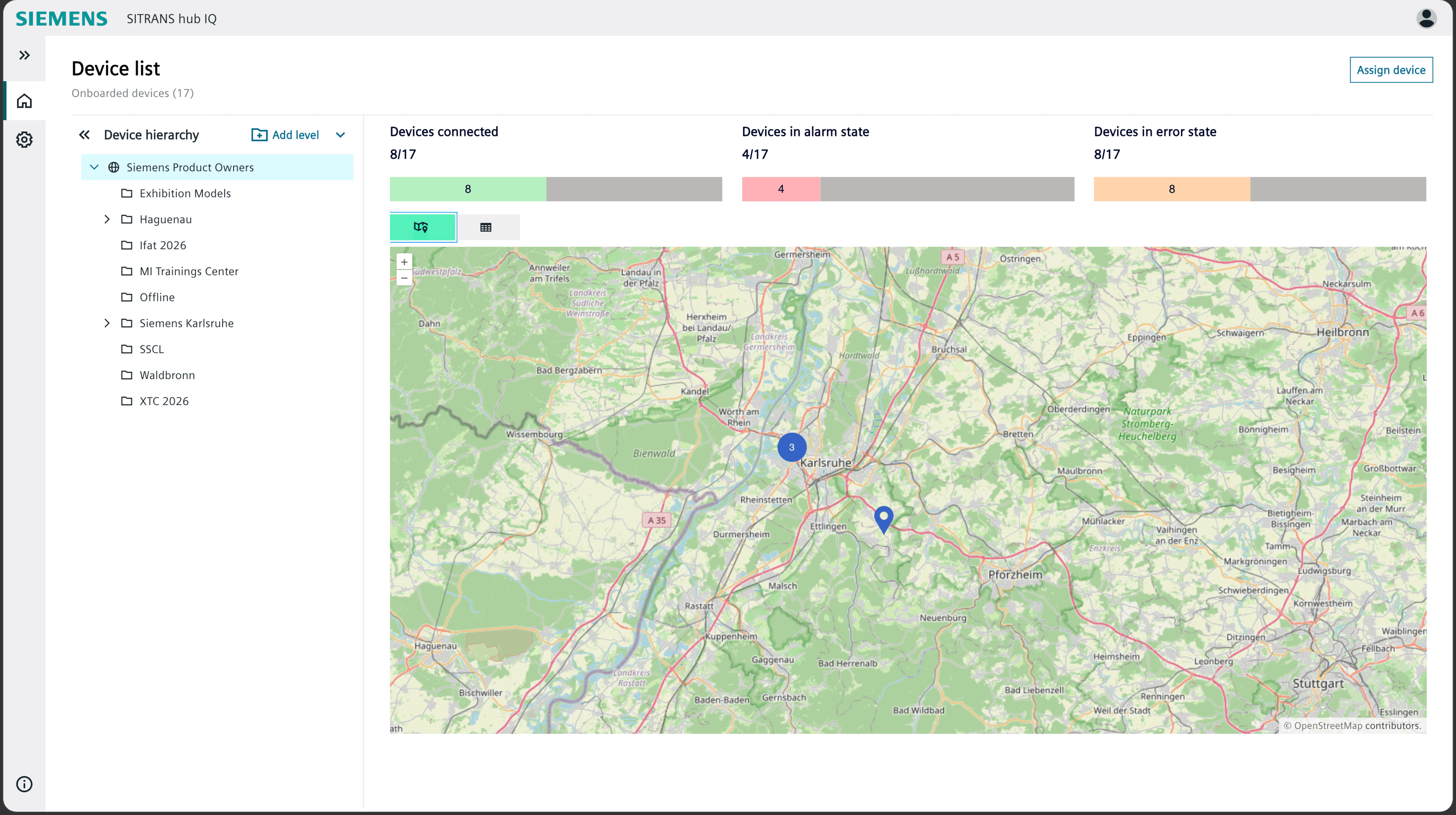 Live Sensor Health Dashboard