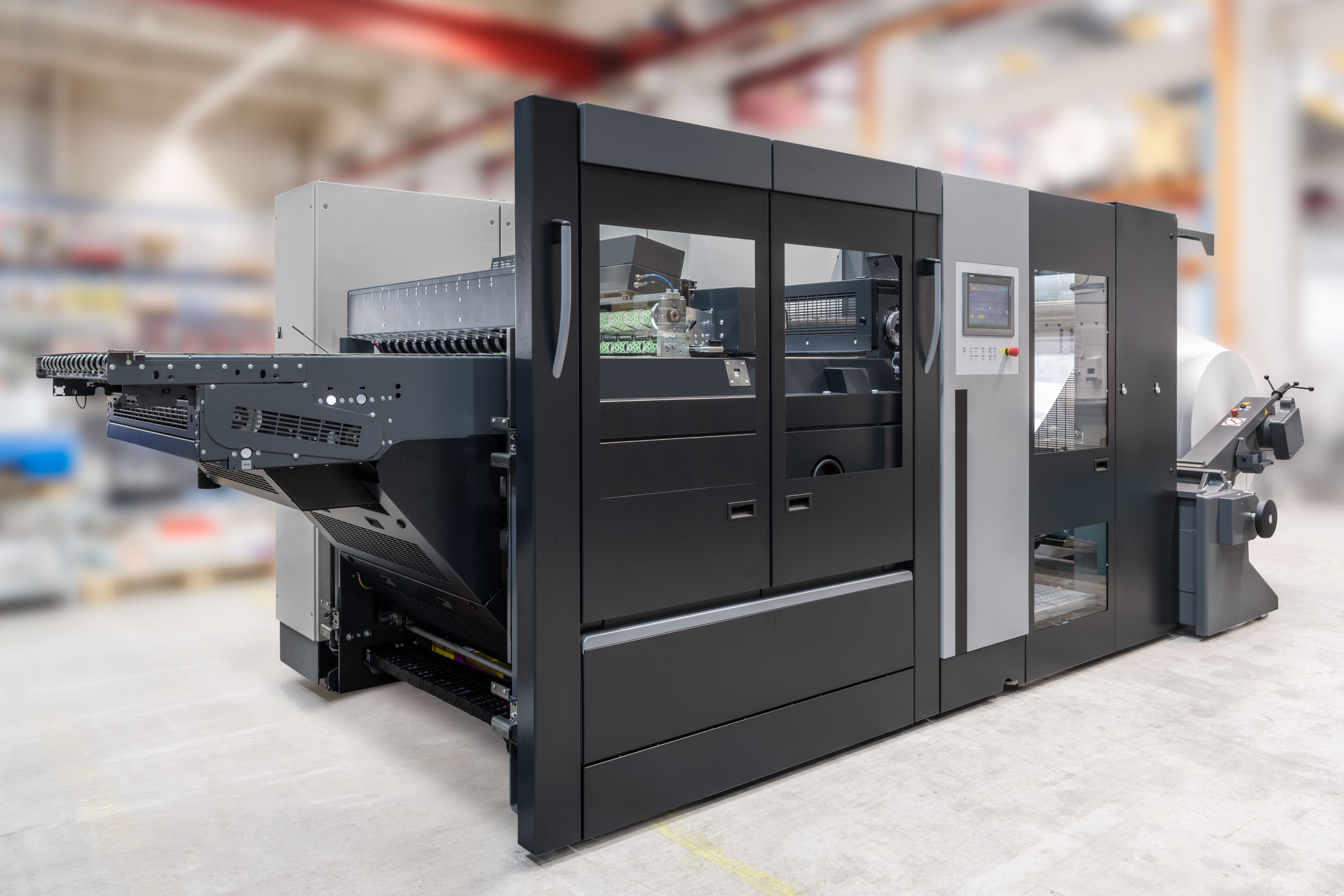 Trykmaskine, udviklet hos BW Papersystems