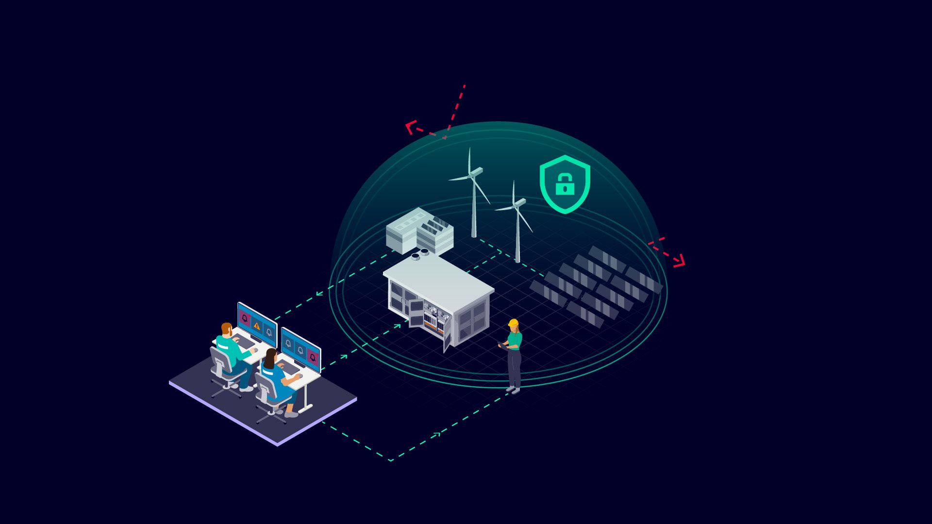 Keyvisual Cybersecurity MDR