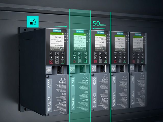 SINAMICS G200 Compact Design Resource Saving for webpage