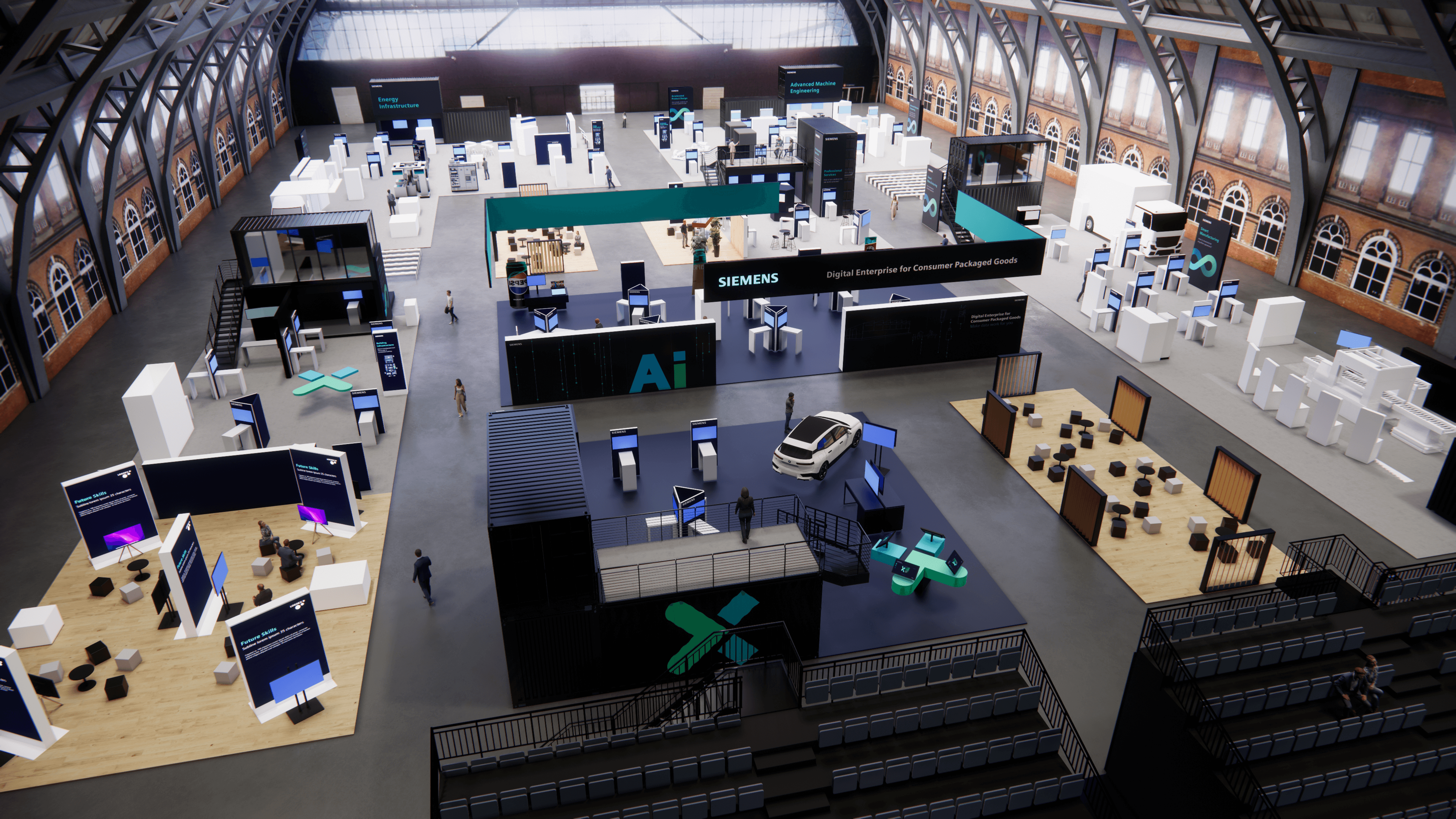 Exhibition floor plan