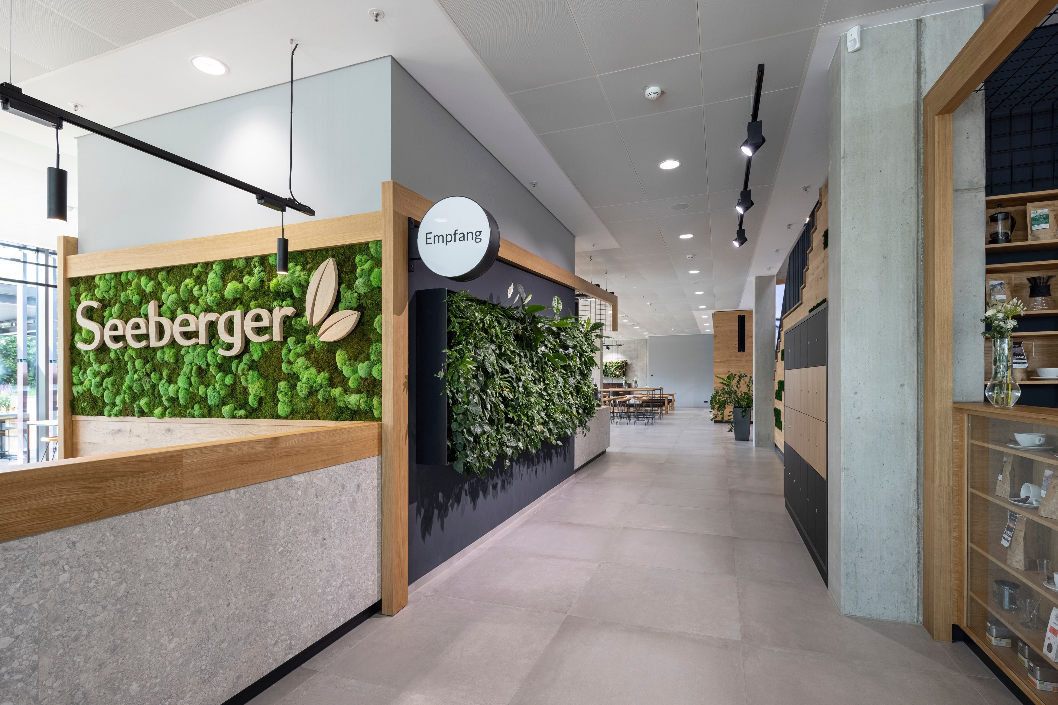 Entrance to Seeberger office