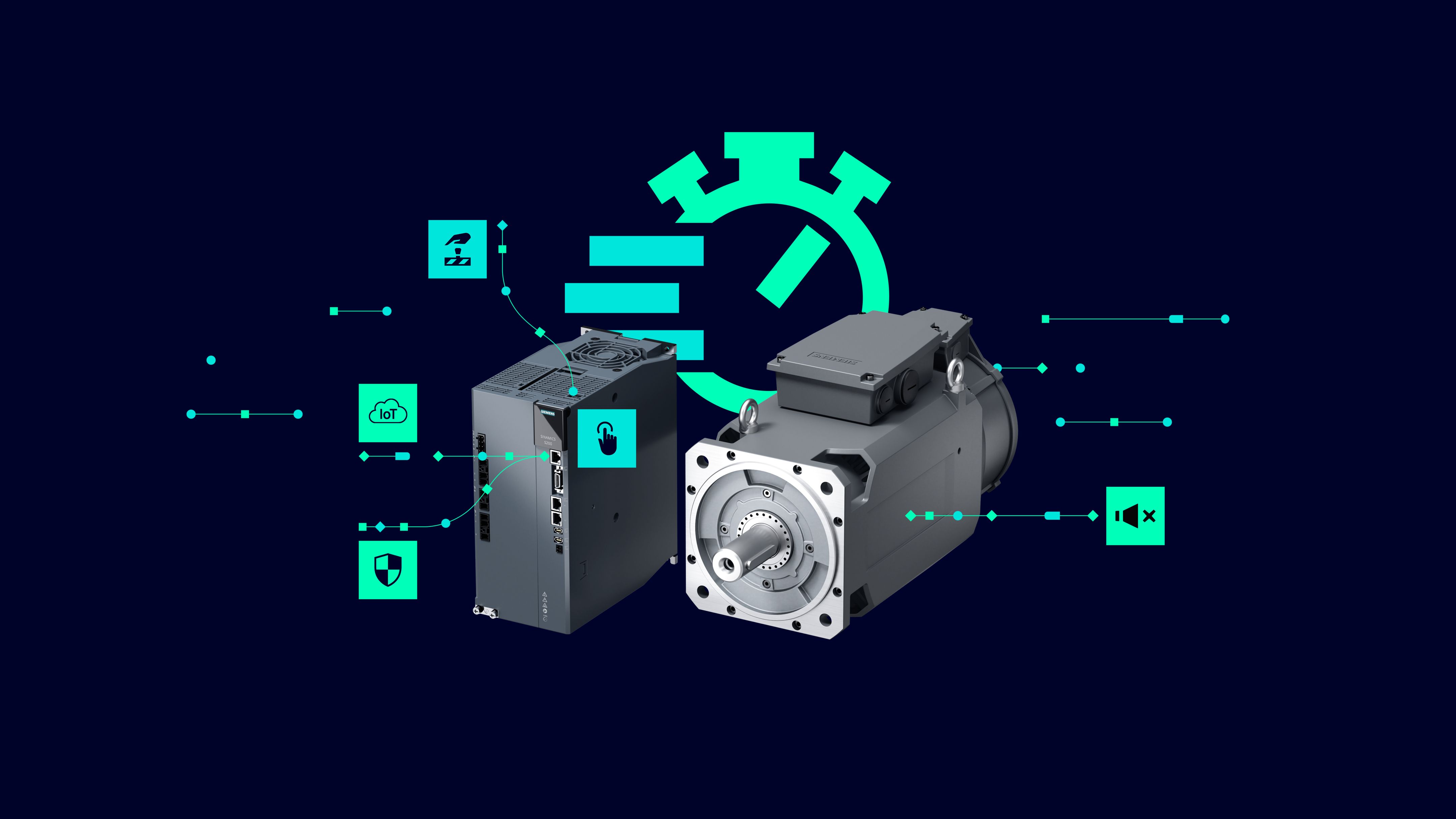 SINAMICS S200 Spindle 1PH3 PRO Servo System_USP_Simplified