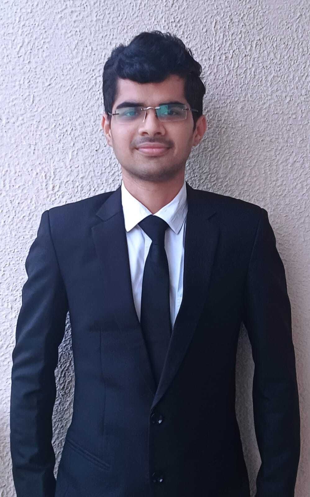 Headshot of Yash Sharma, pursuing an MBA at IIM Raipur.