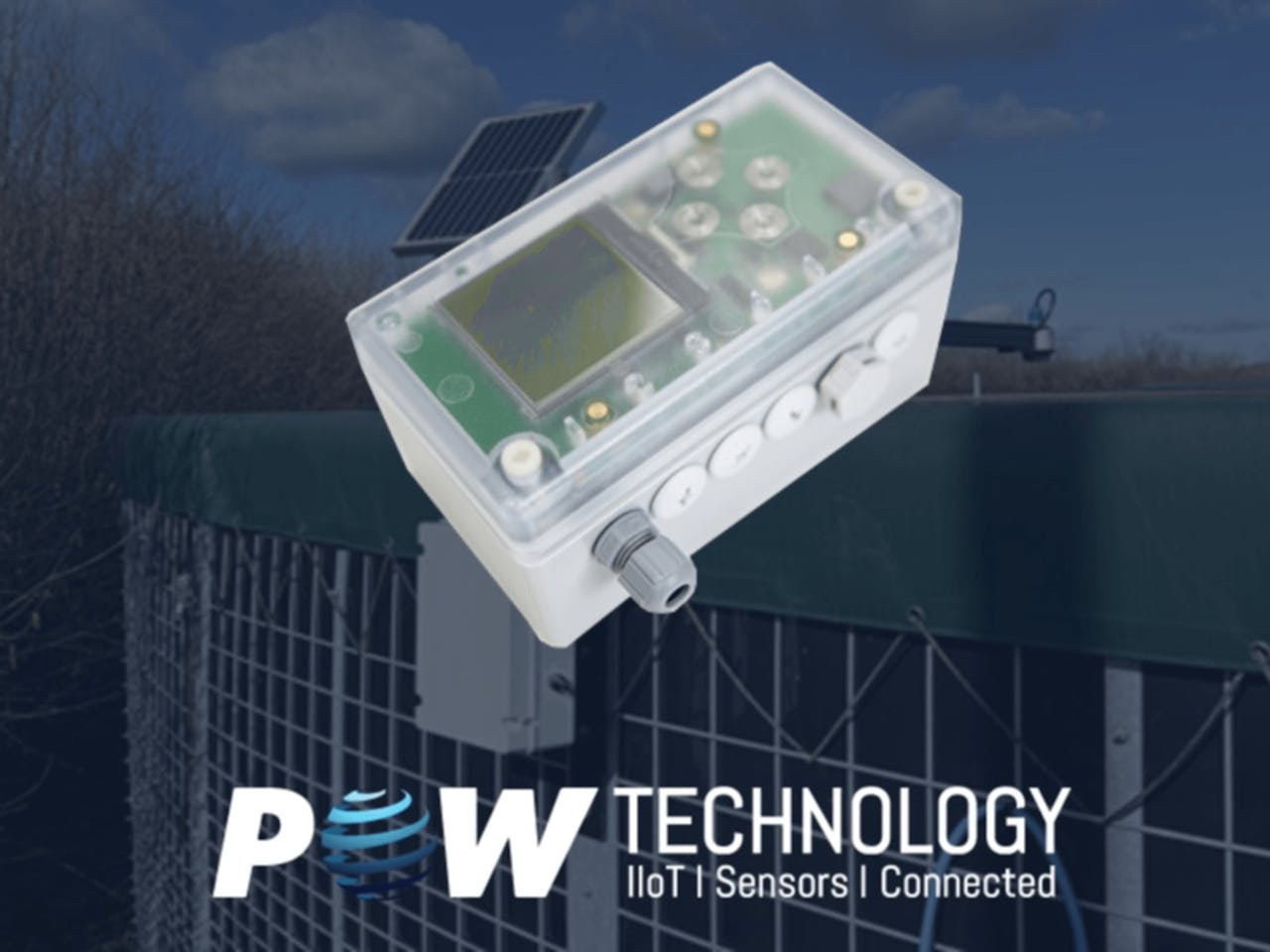 IoT uređaj na solarni pogon u vanjskom okruženju