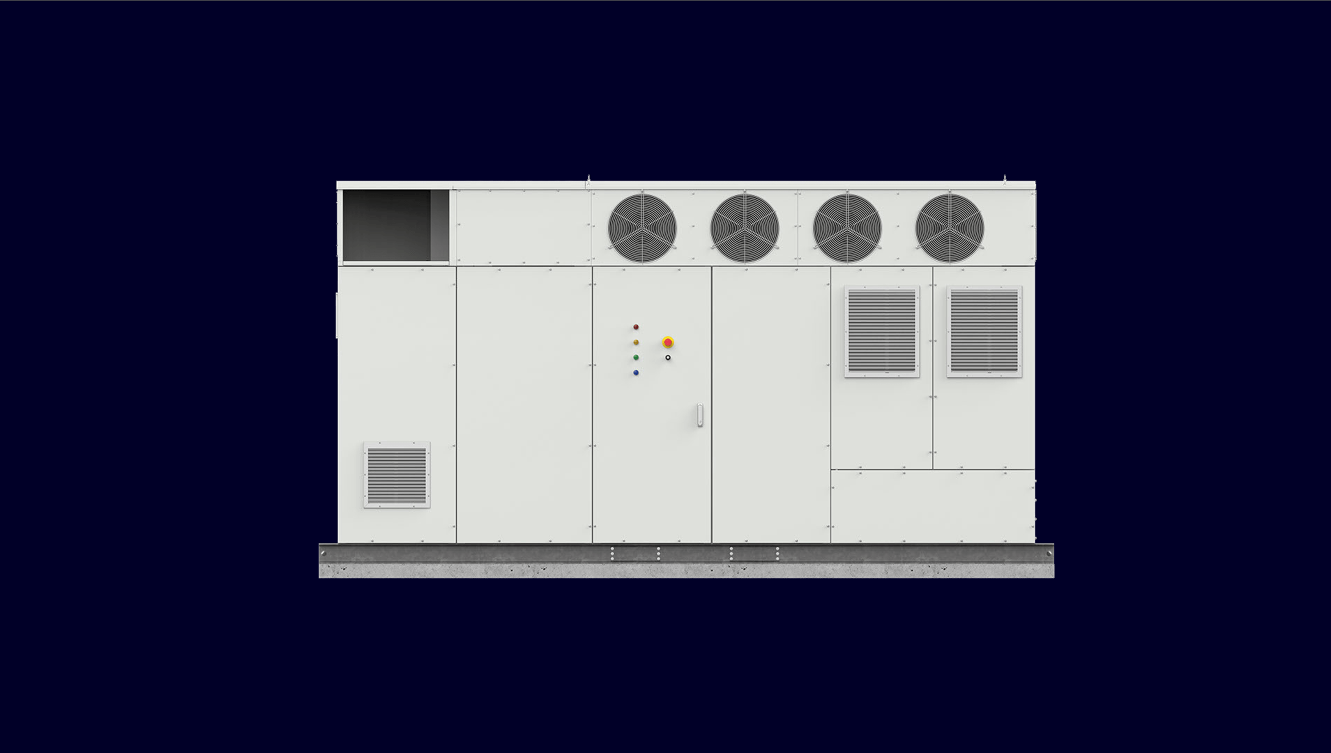 PV outdoor solution: central inverter