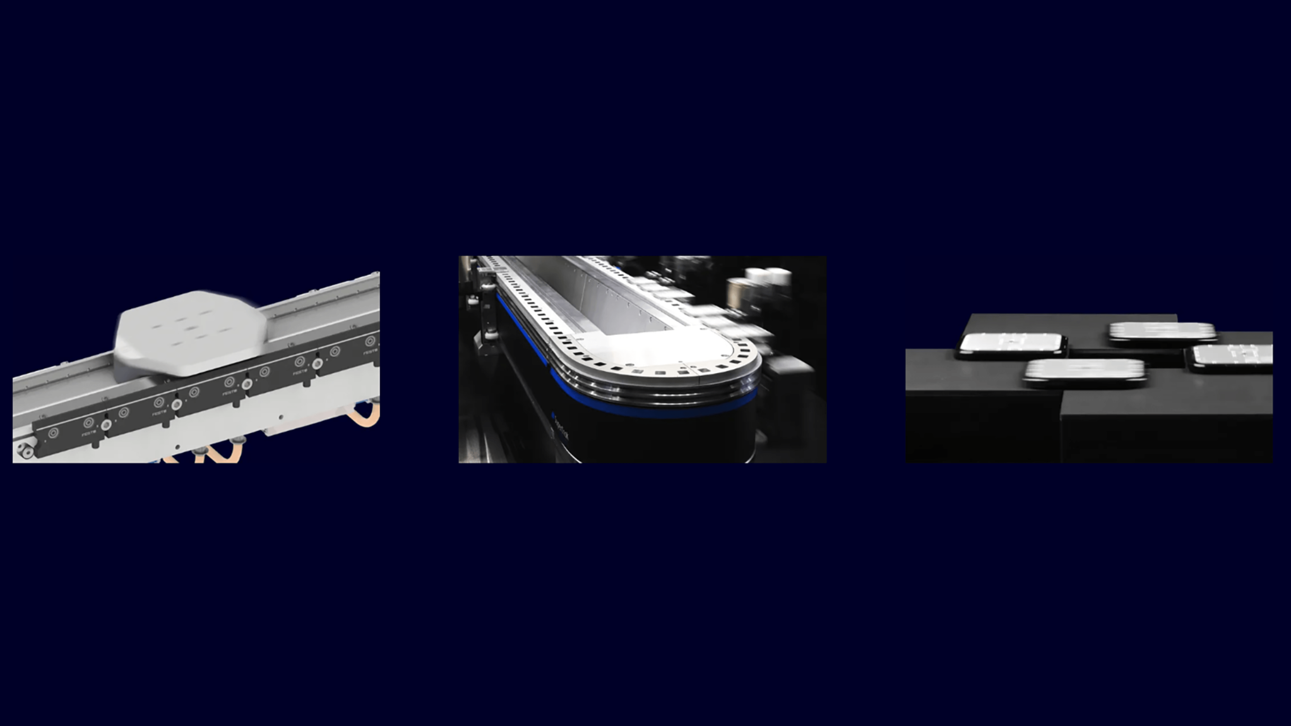 Typowe rozwiązania transportowe: Multi Carrier System, SuperTrak i Planar Motor Systems