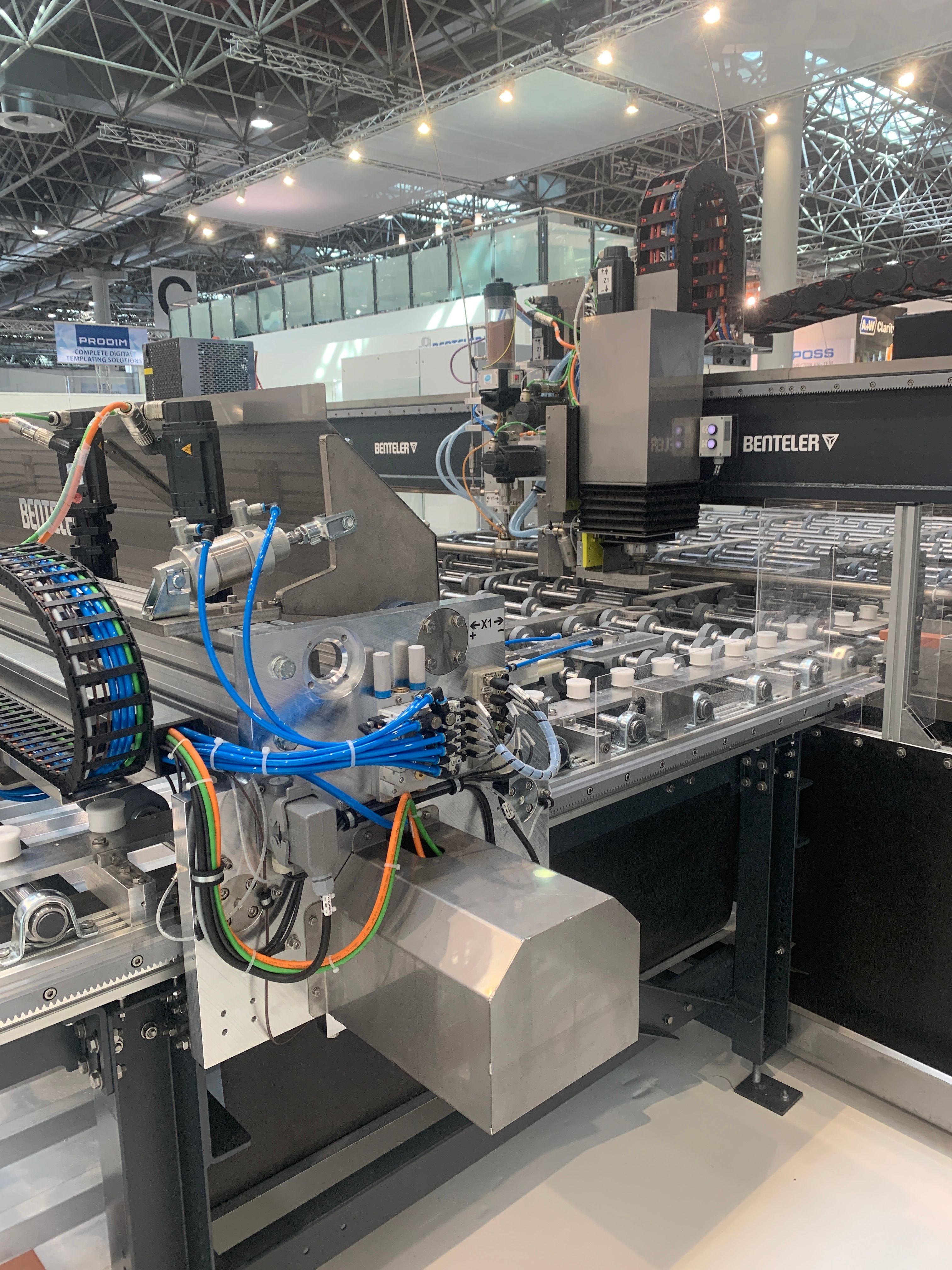 A glass processing center from BENTELER