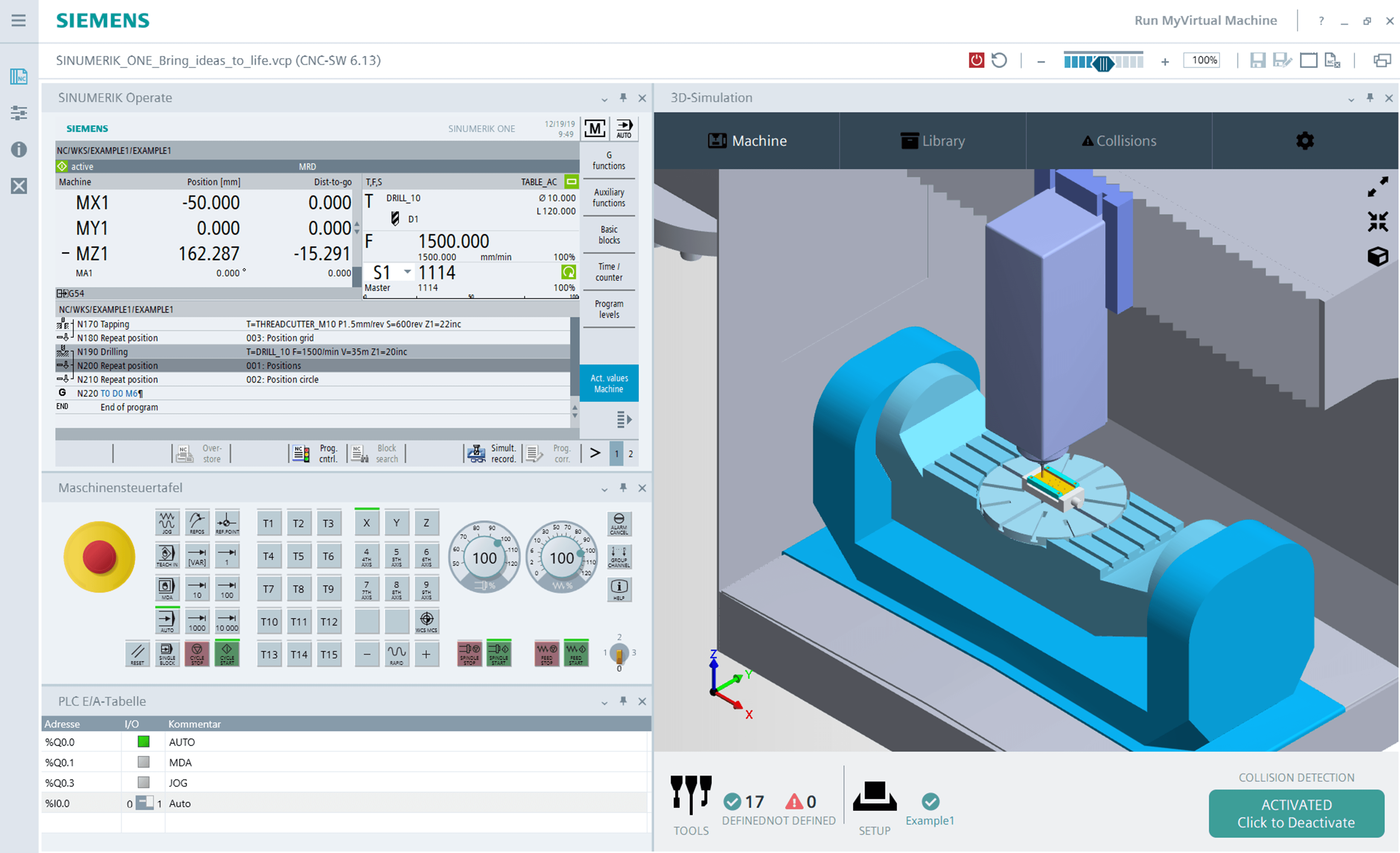 Run MyVirtual Machine /3D Screenshot from application