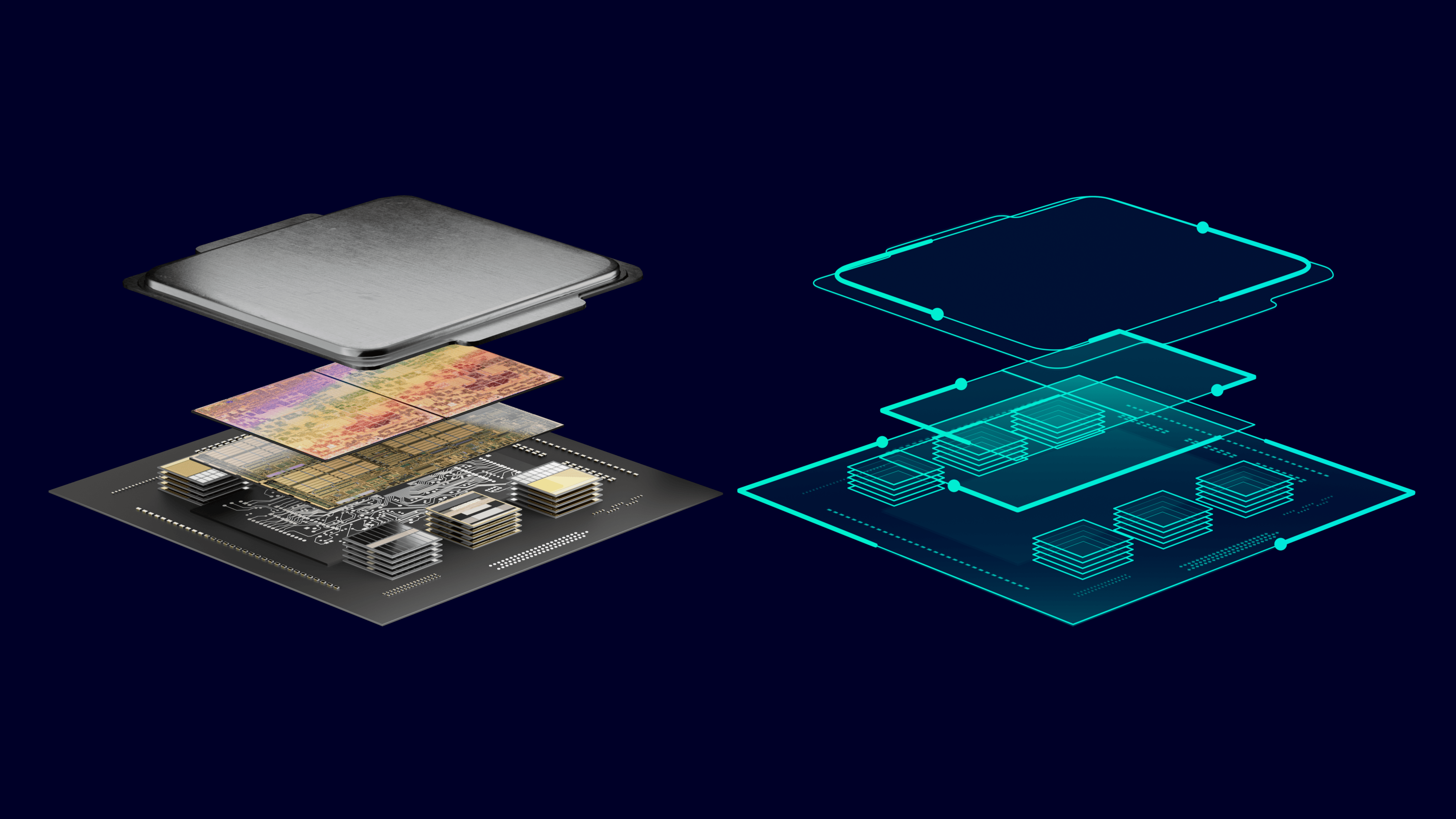 3D IC Digital Twin i fizyczny