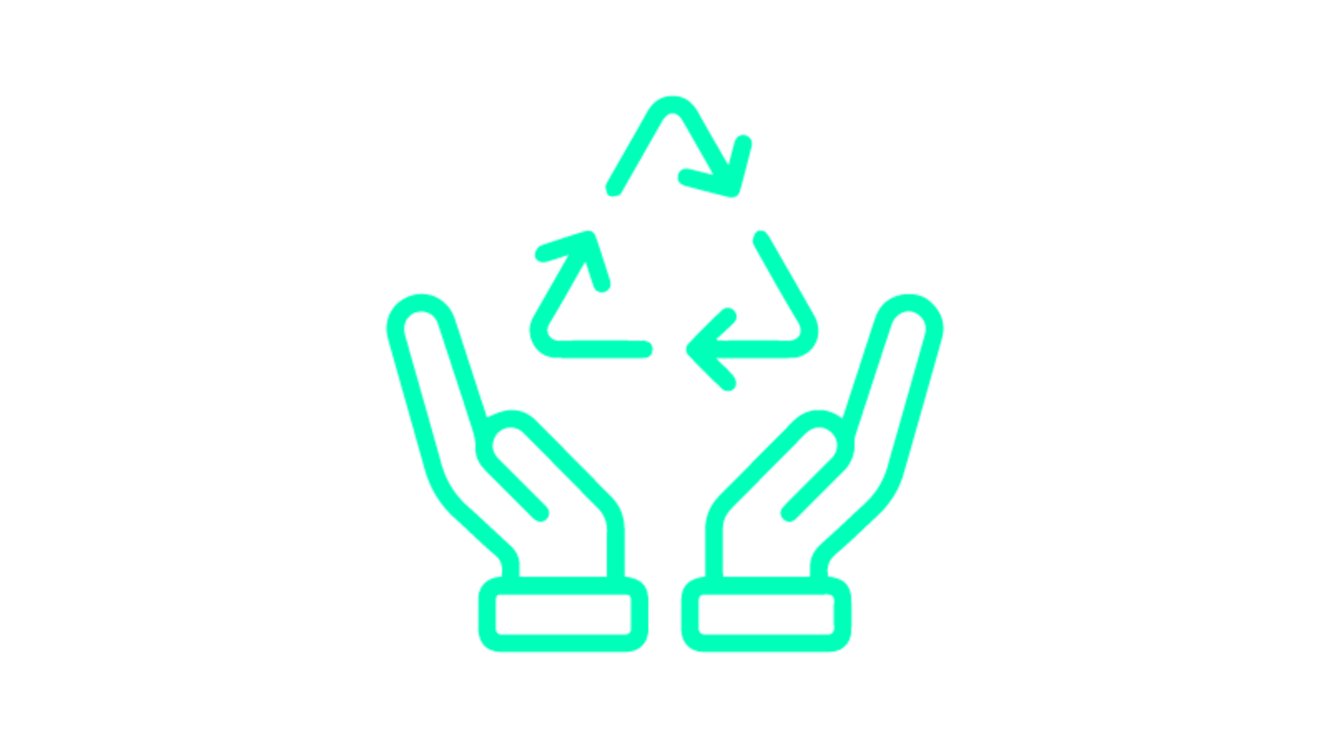 icon showing sustainability and visual refurbishment