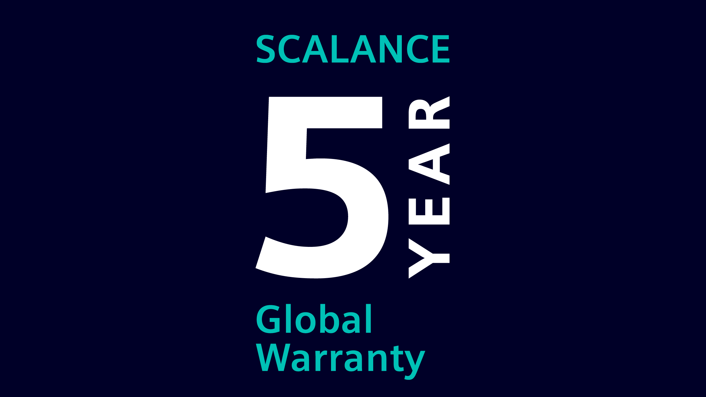 SCALANCE: 5 év garancia címke-neu