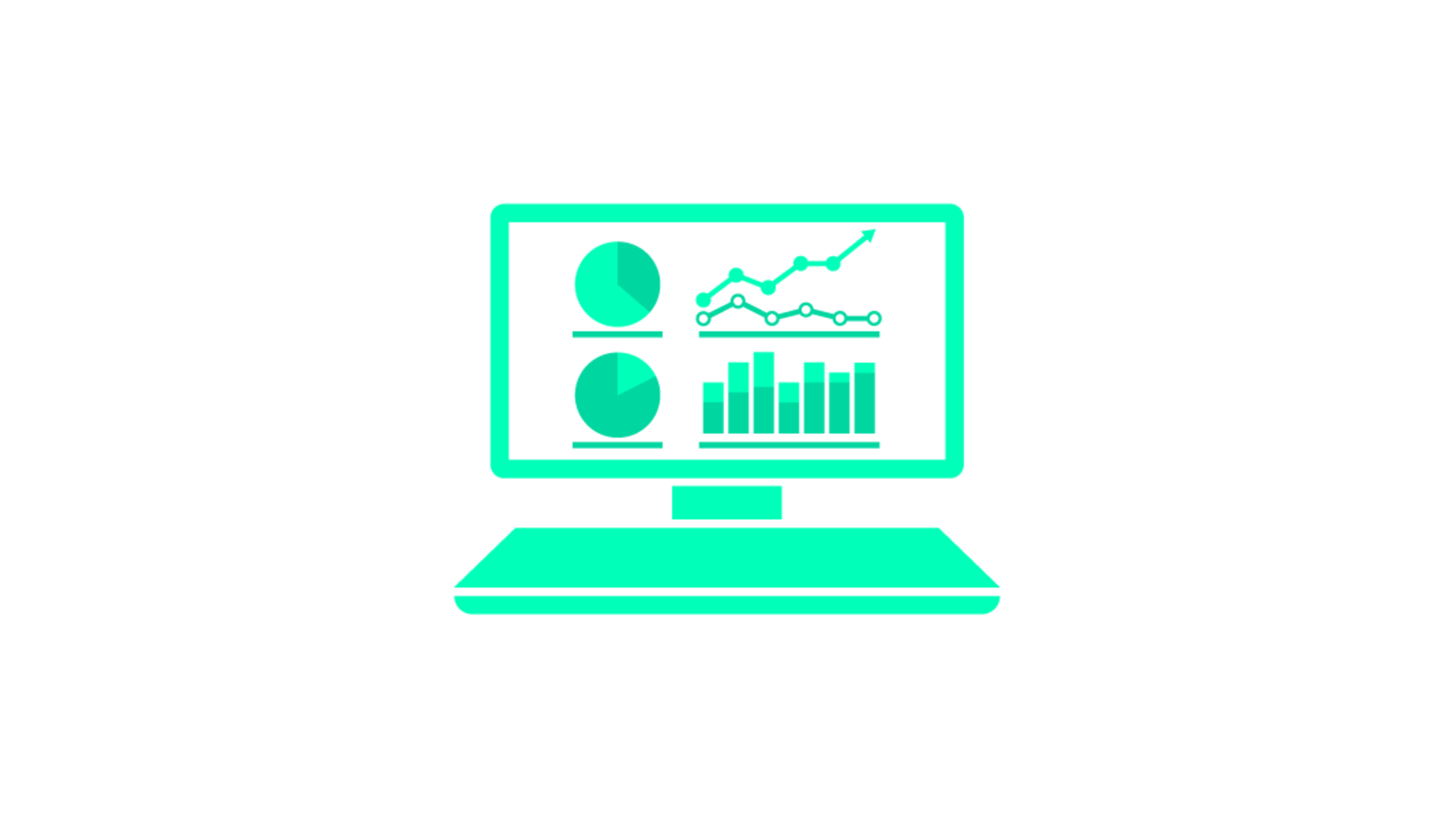 Icon with a monitor