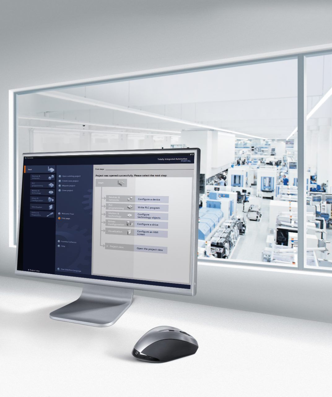 Totally Integrated Automation (TIA) Keyvisual