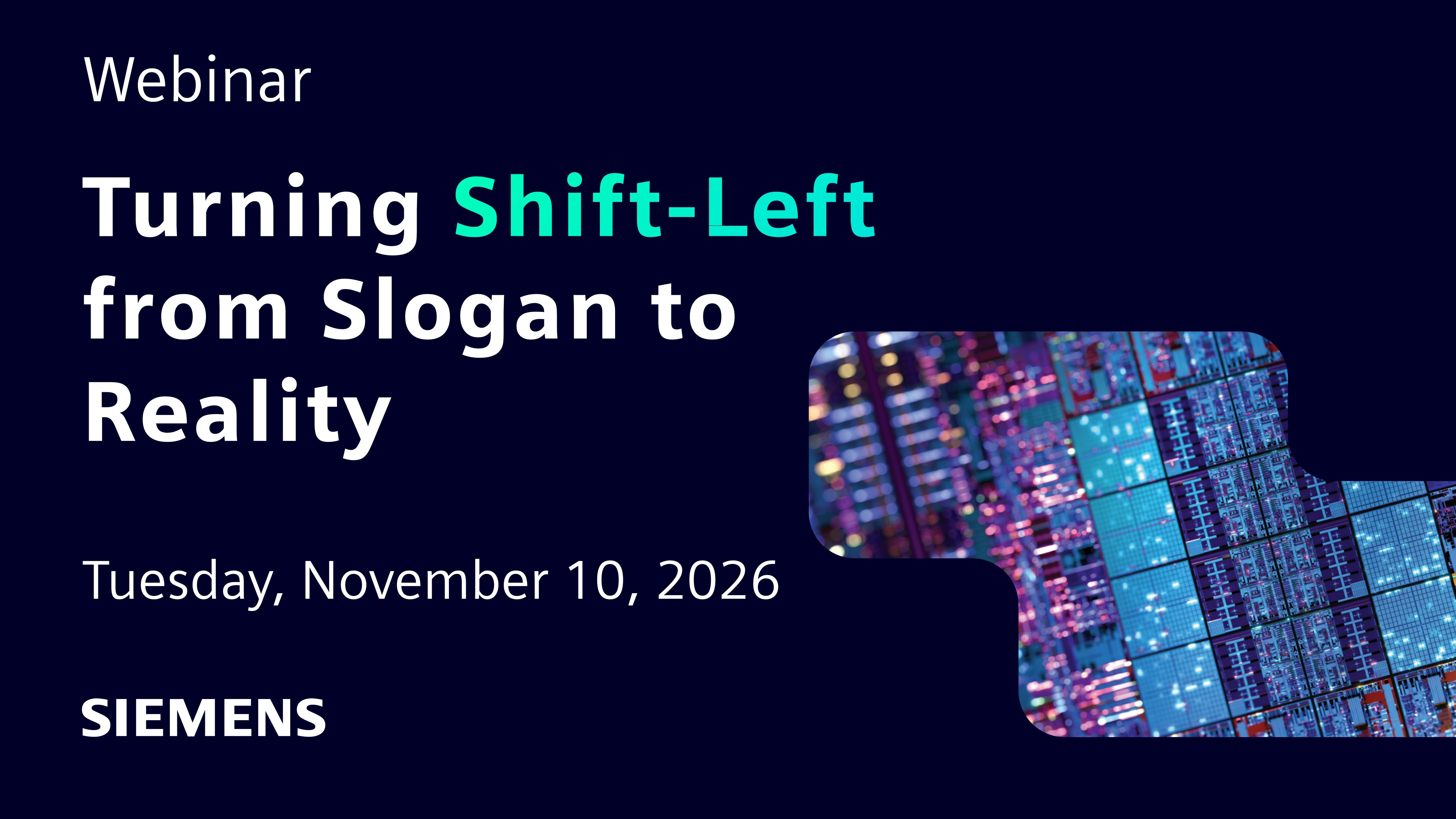Turning Shift-Left from Slogan to Reality Webinar