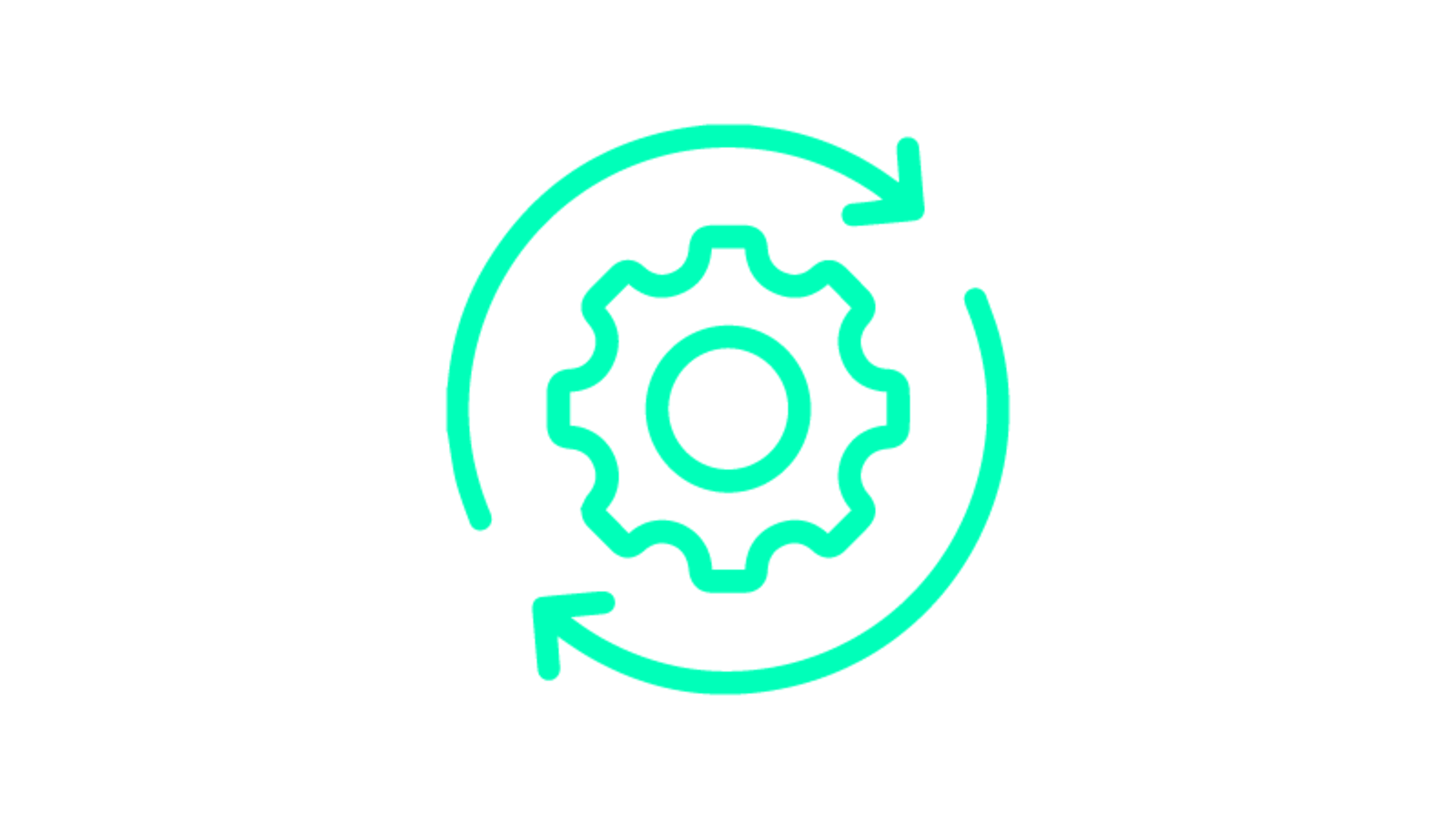 icon showing continuous processes