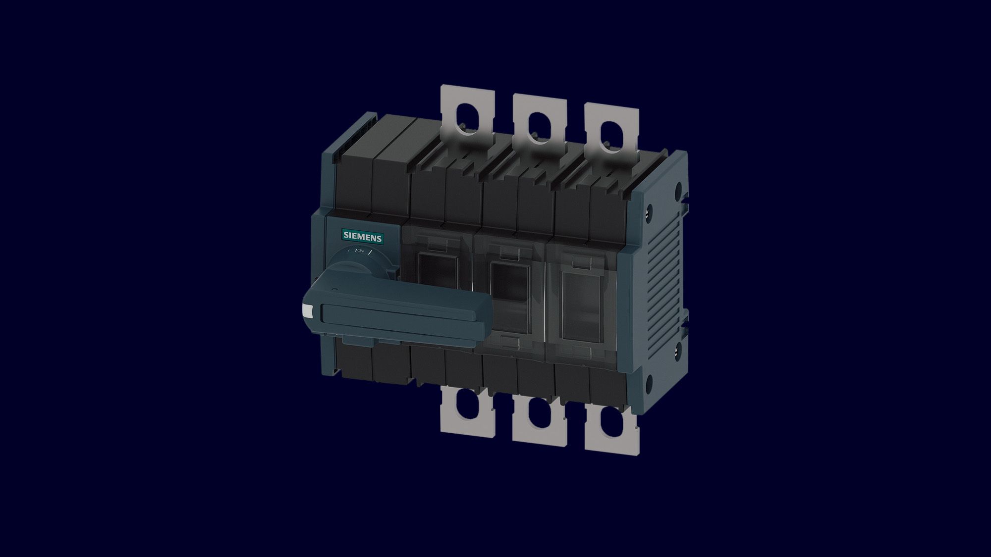 Rendering of a 3KD disconnector