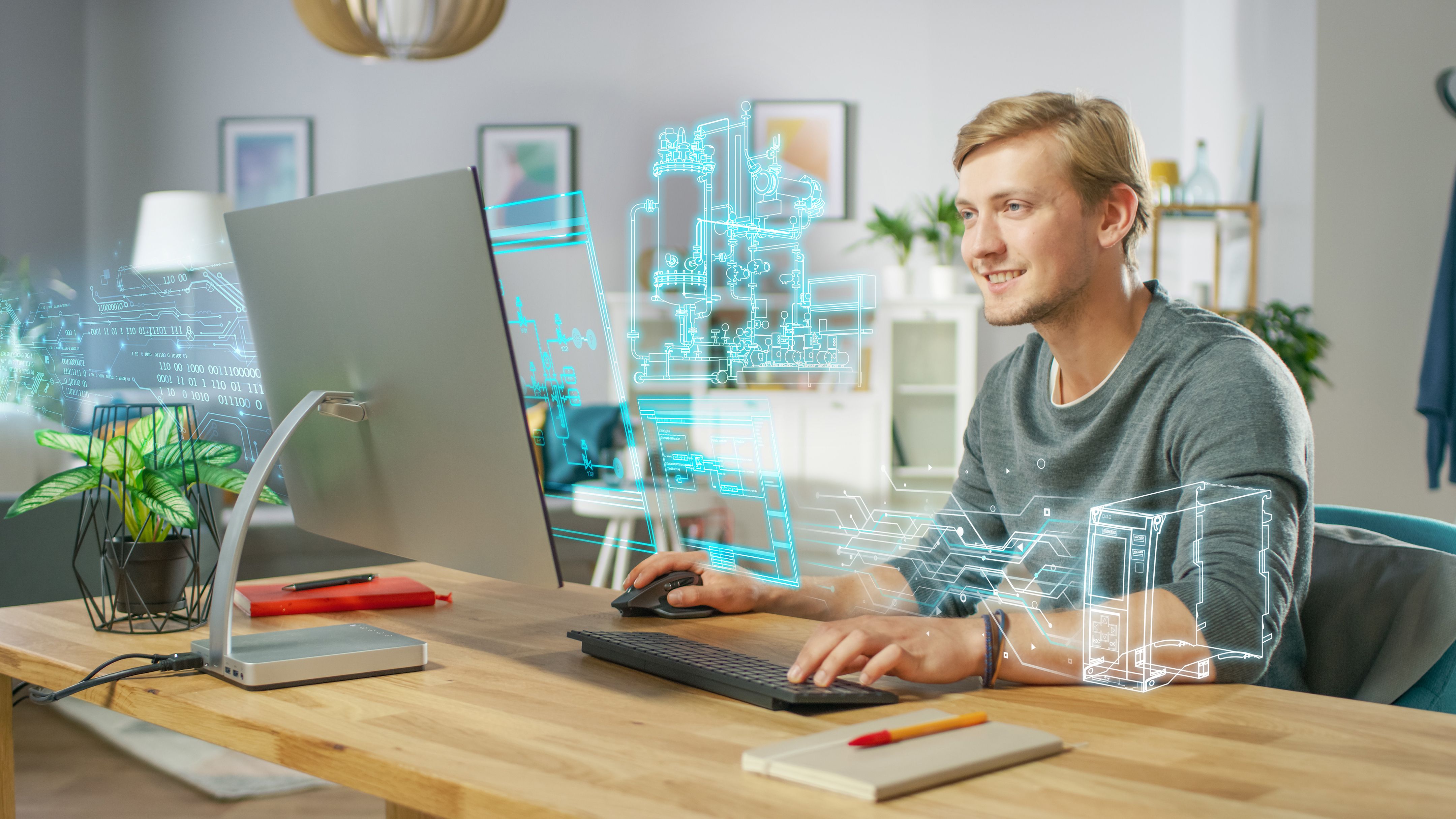 SIMIT Home Office Key Visual 2020/ Virtuális Controller