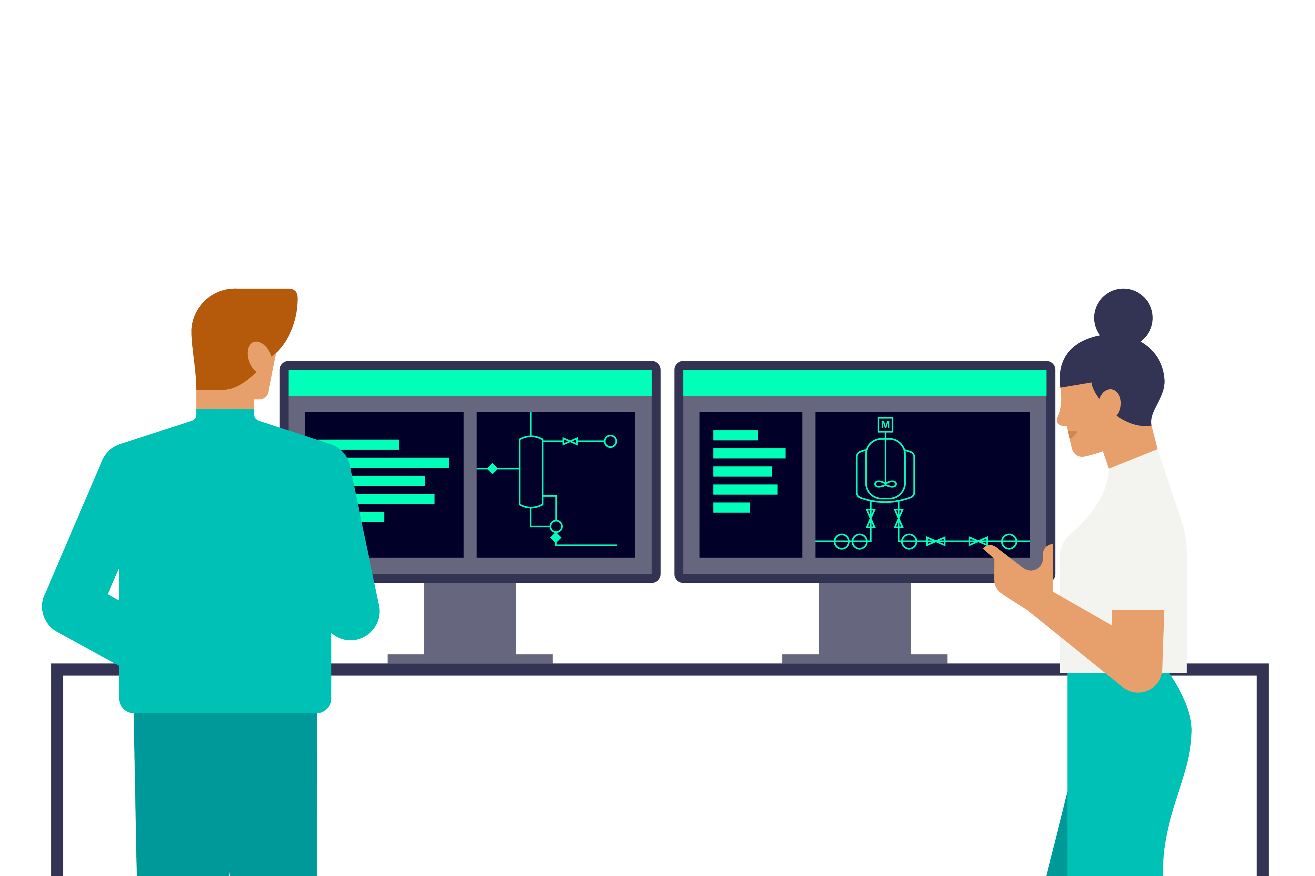 Illustration - Batch production - process engineering