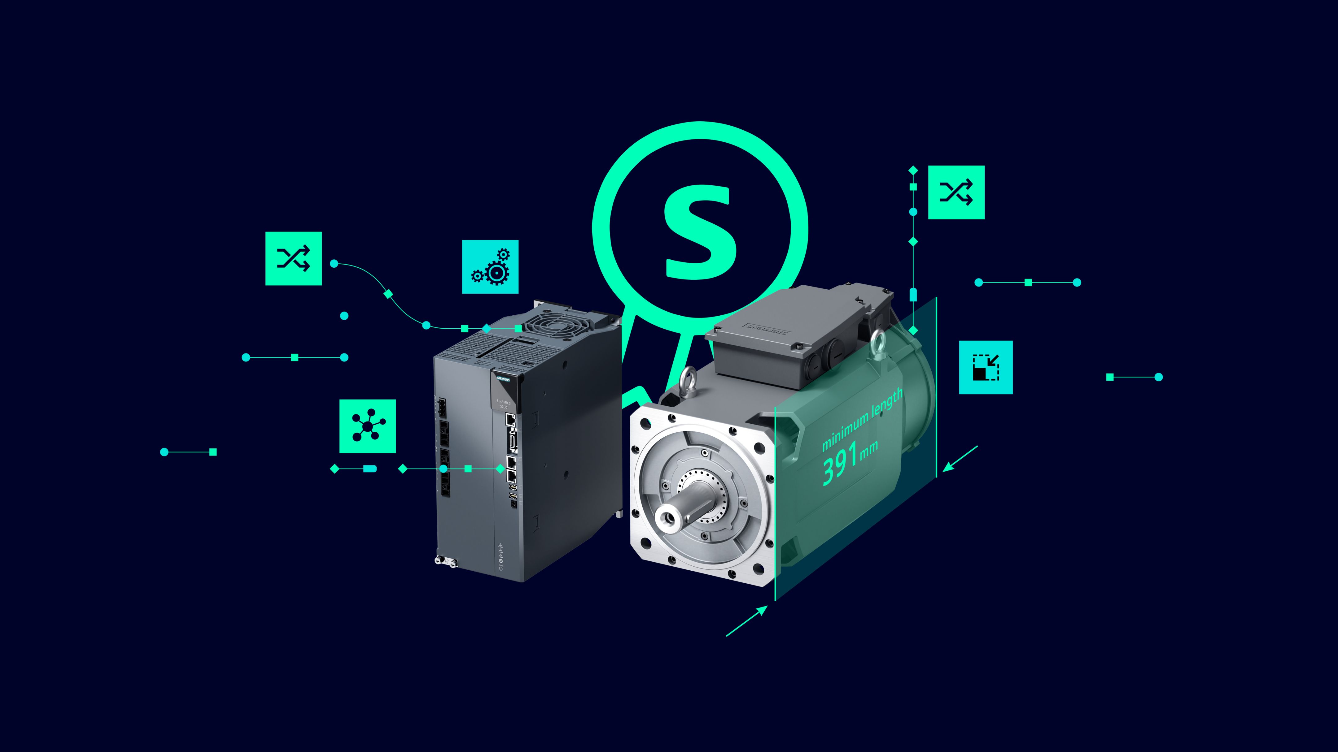 SINAMICS S200 Spindle 1PH3 PRO Servo System_USP_Standardized
