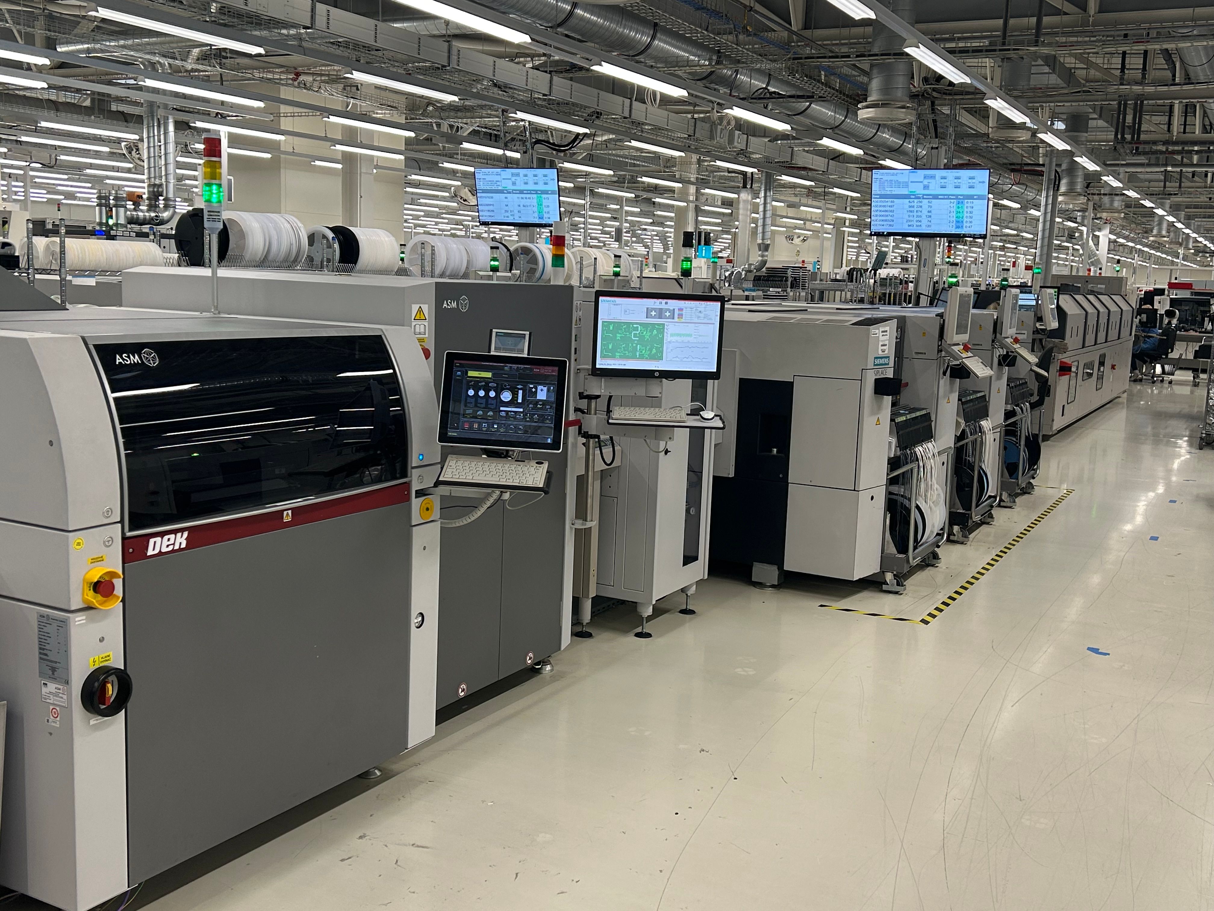 Siemens Trutnov Plant výrobní hala