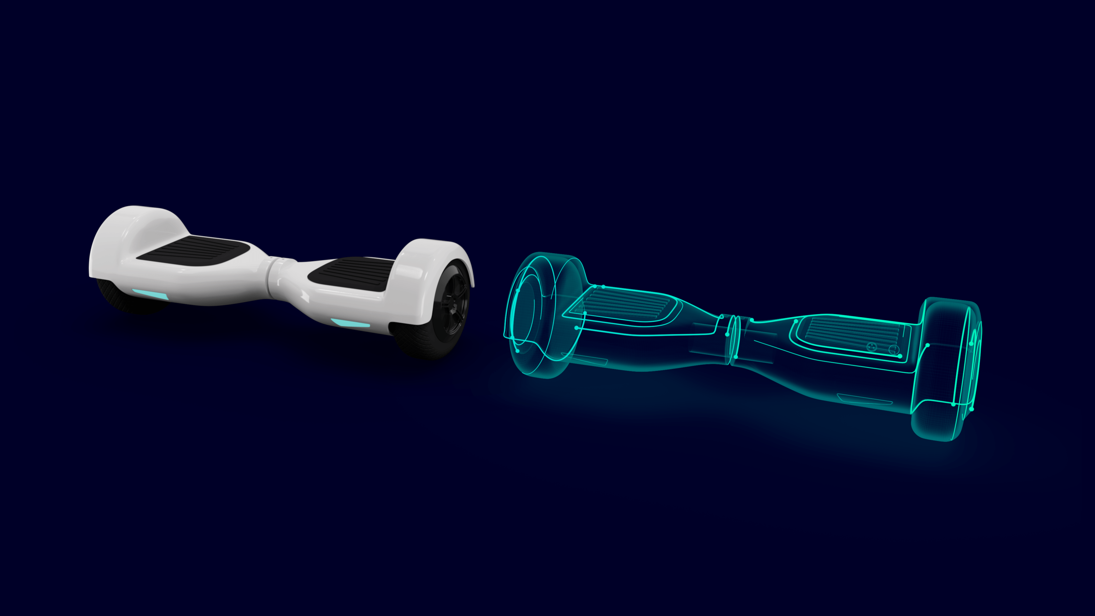 Digital Twins are not just for the big players, e.g. also for consumer goods like a hoverboard