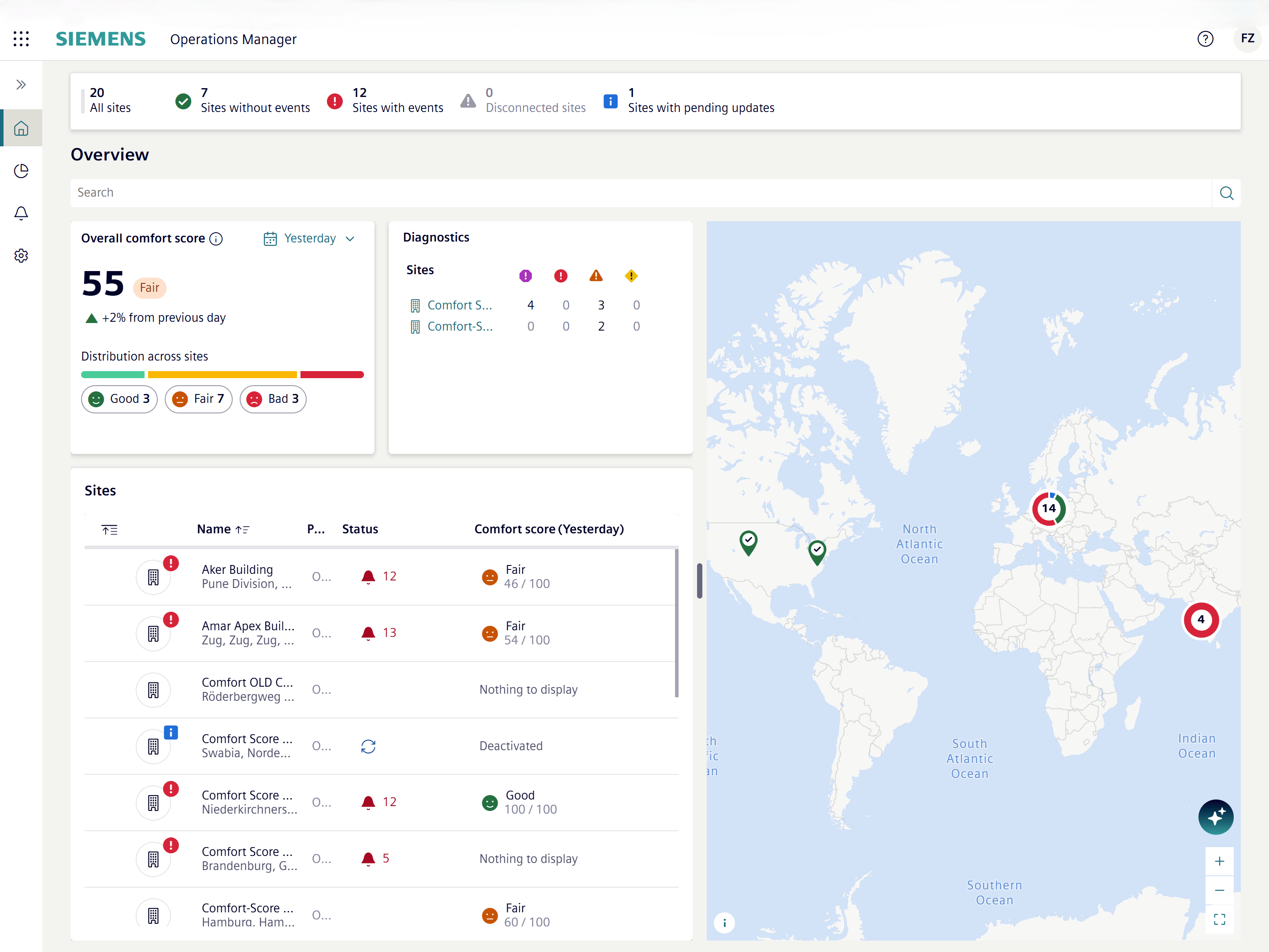 Operations Manager Screenshot