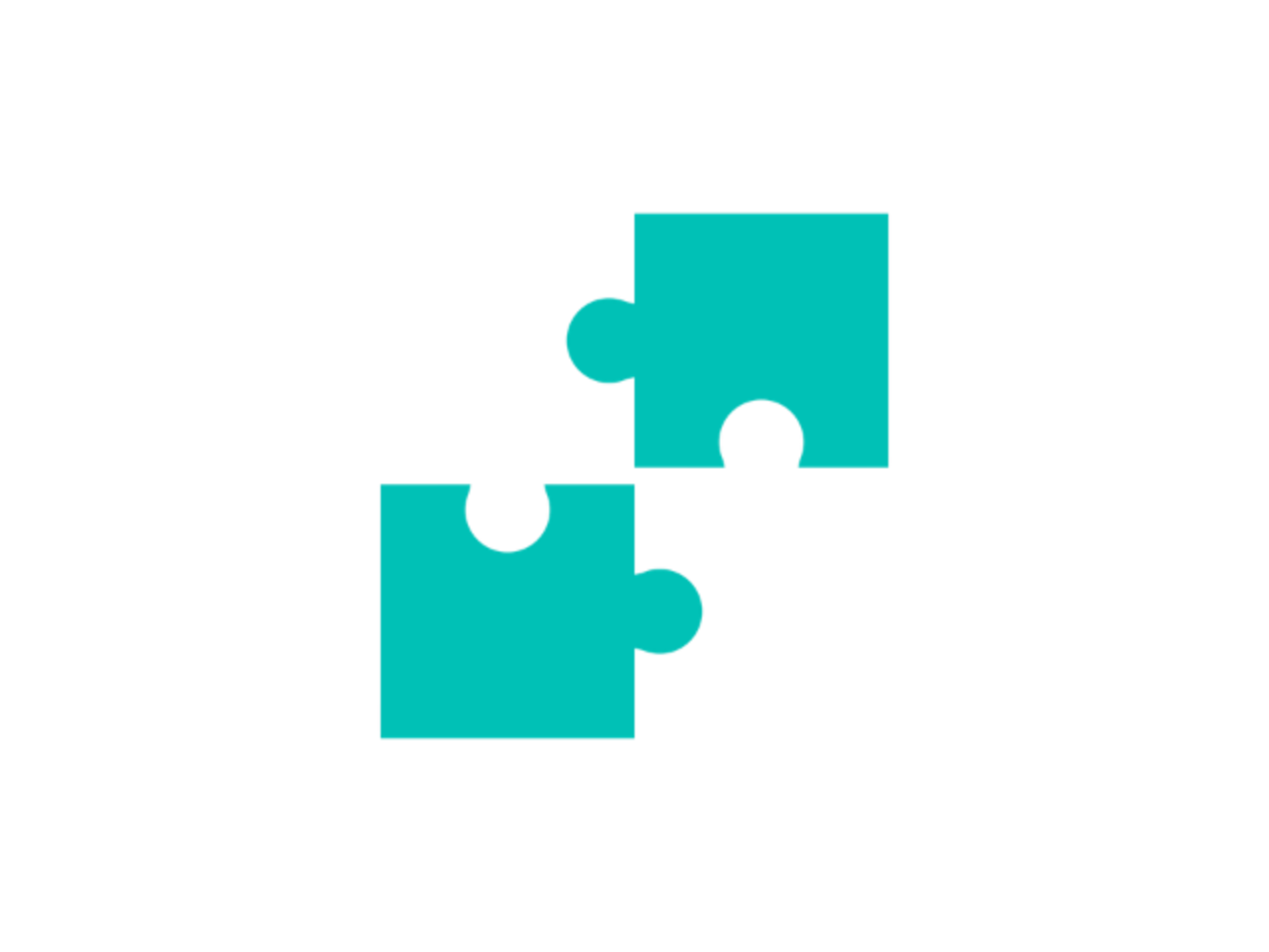 Icon showing two puzzle pieces