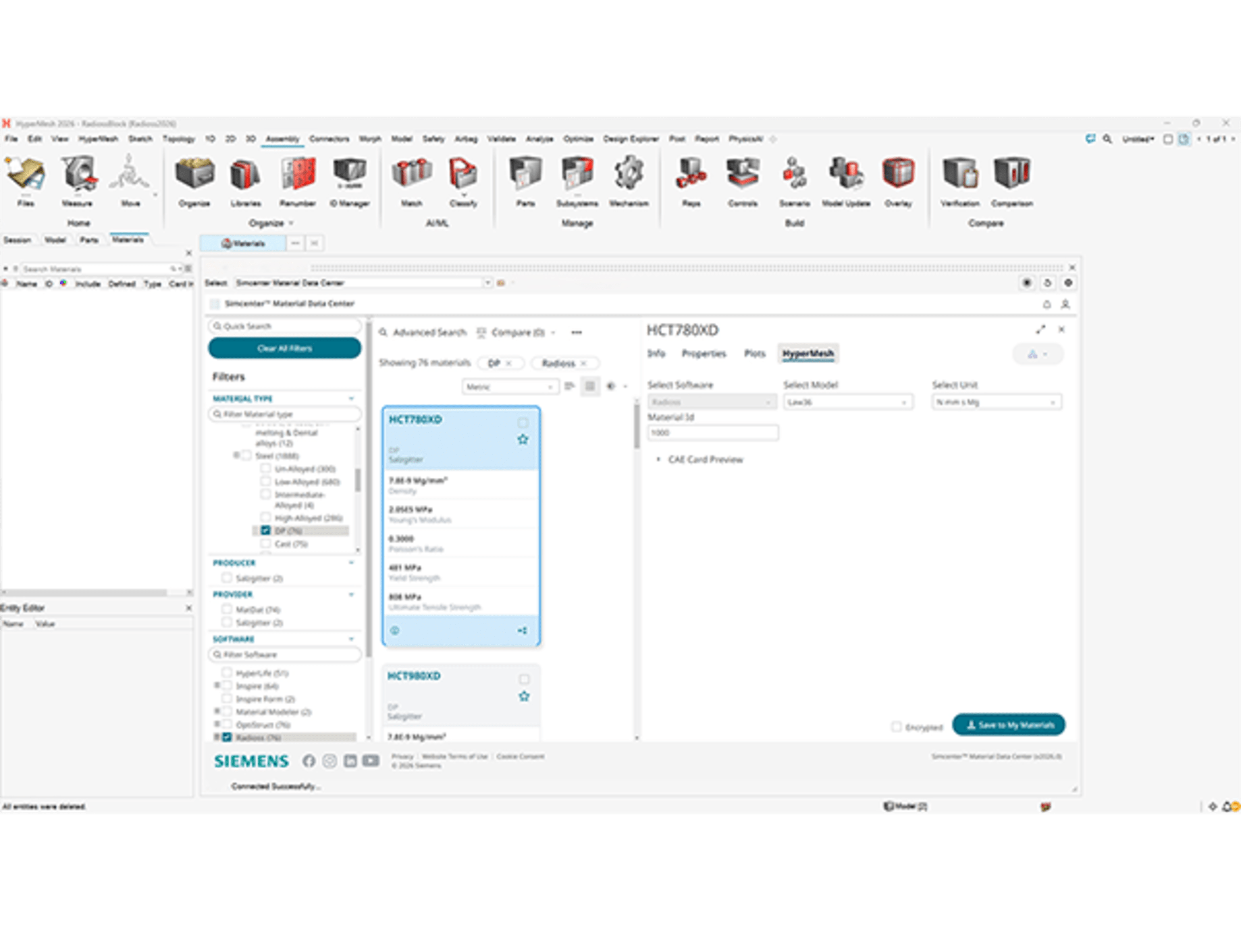 simcenter anyag adatközpont zökkenőmentes integrációja a meglévő cae ecosystem promóciójával 640x480