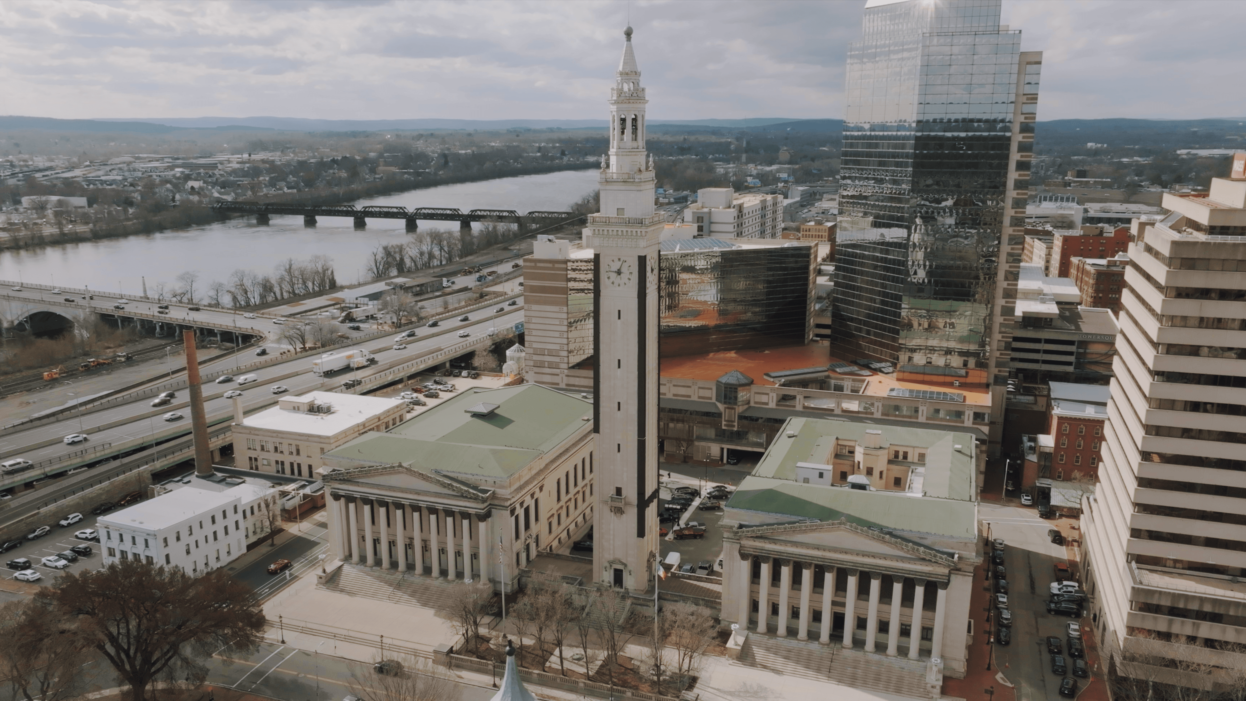 City of Springfield, MA Clock Tower.