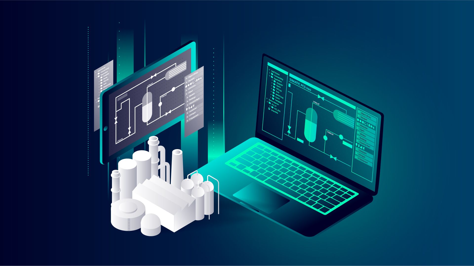 Grafica SIMATIC PCS neo