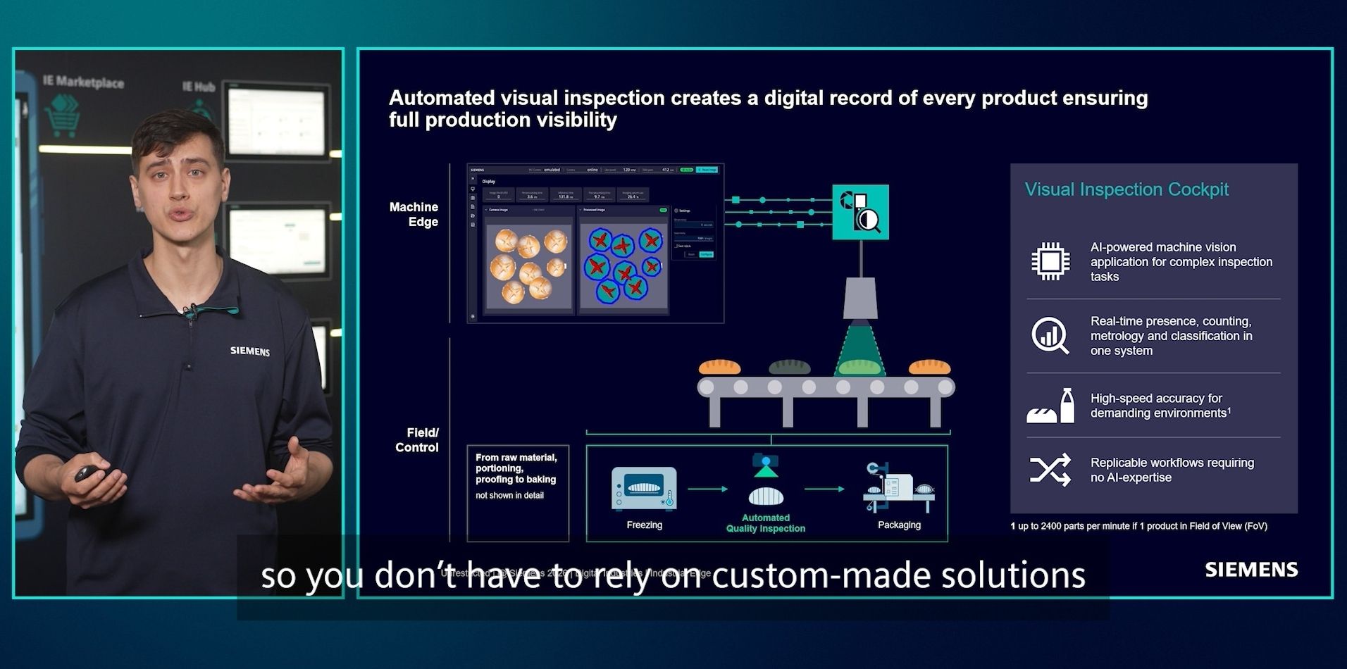 On-demand webinar with Anton Kudryavtsev: Learn how AI and edge computing improve quality control in production with real-time data, less waste, and greater transparency.