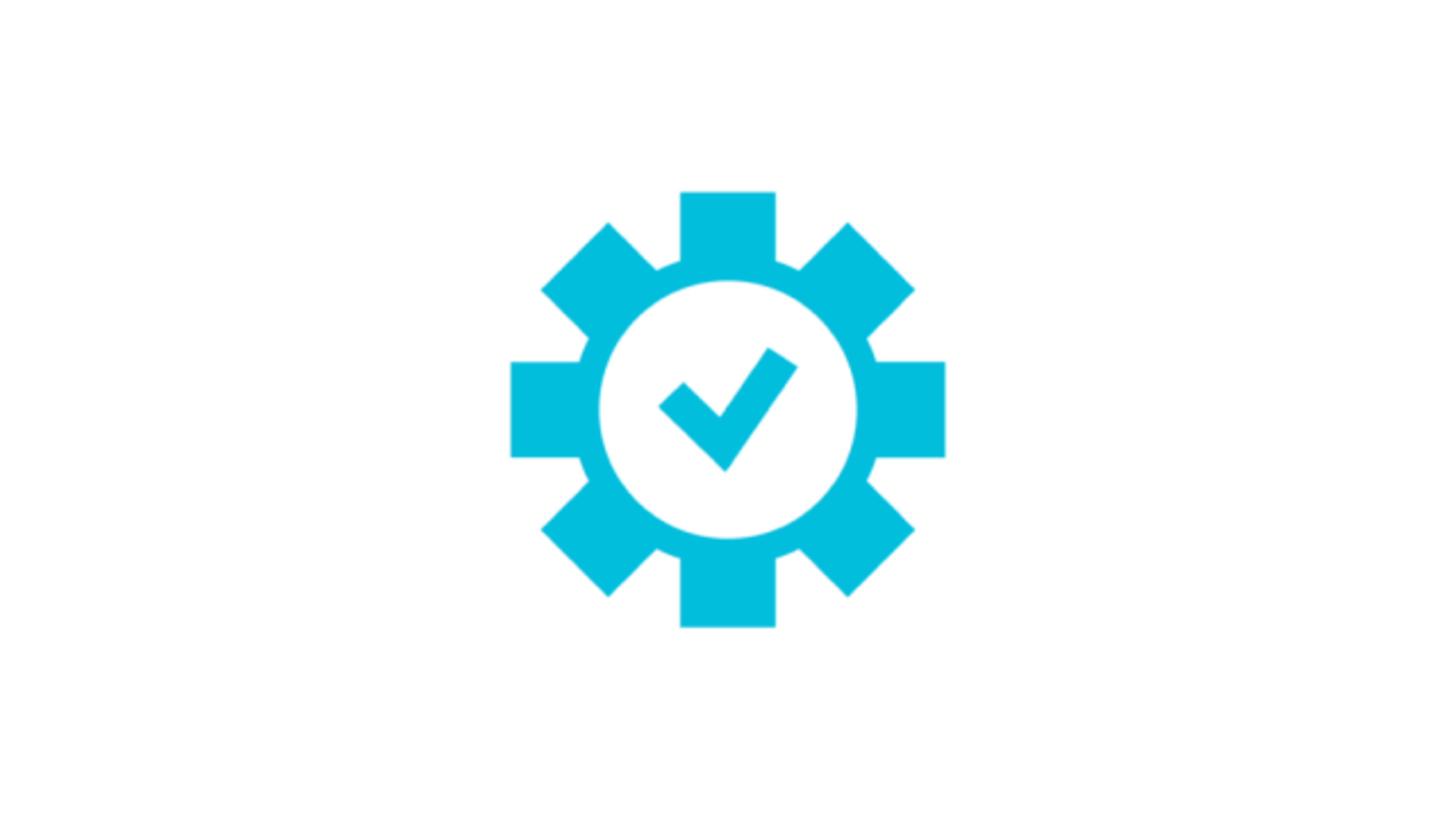 Blue Reliability icon.