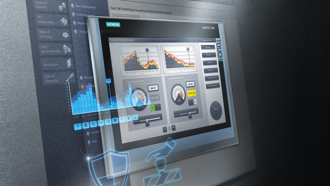 Simatic Hmi Comfort Panels Machine Level Hmi Siemens Siemens