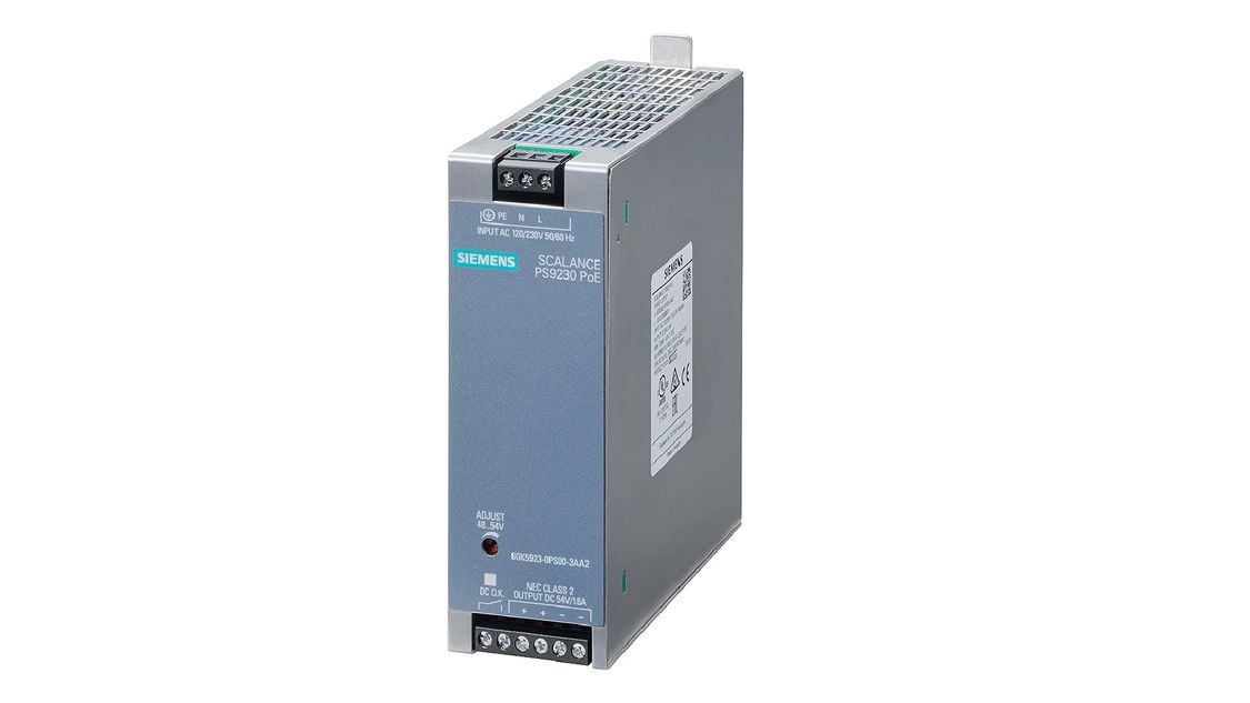 Power supply for SCALANCE X-400 layer 2 switches