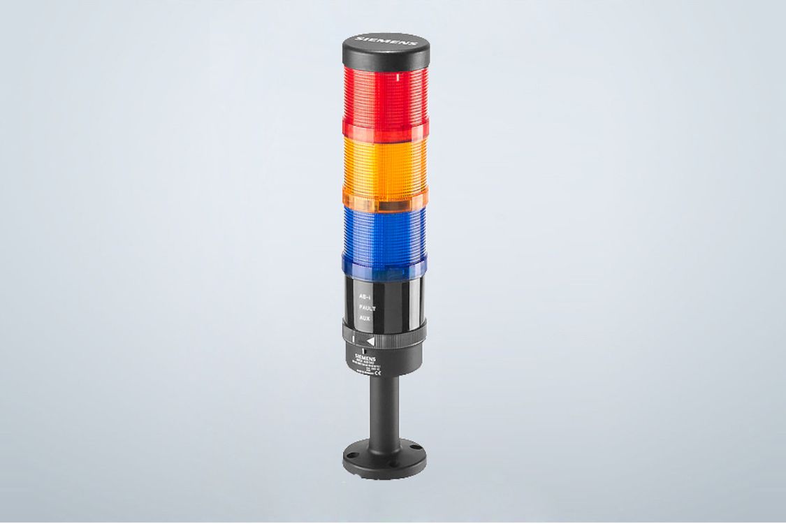 Siemens 8WD4320-5AB SIGNAL LIGHT TOWER RED 