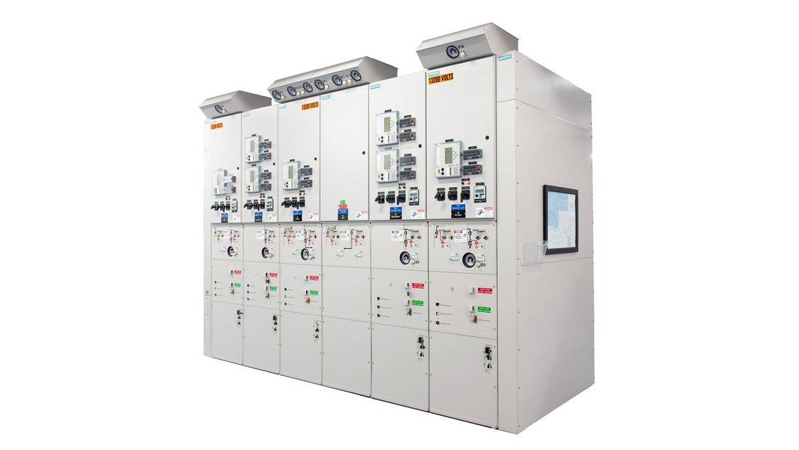 Gas-insulated, arc-resistant, up to 38 kV switchgear, types 8DA10 single bus and 8DB10 double bus