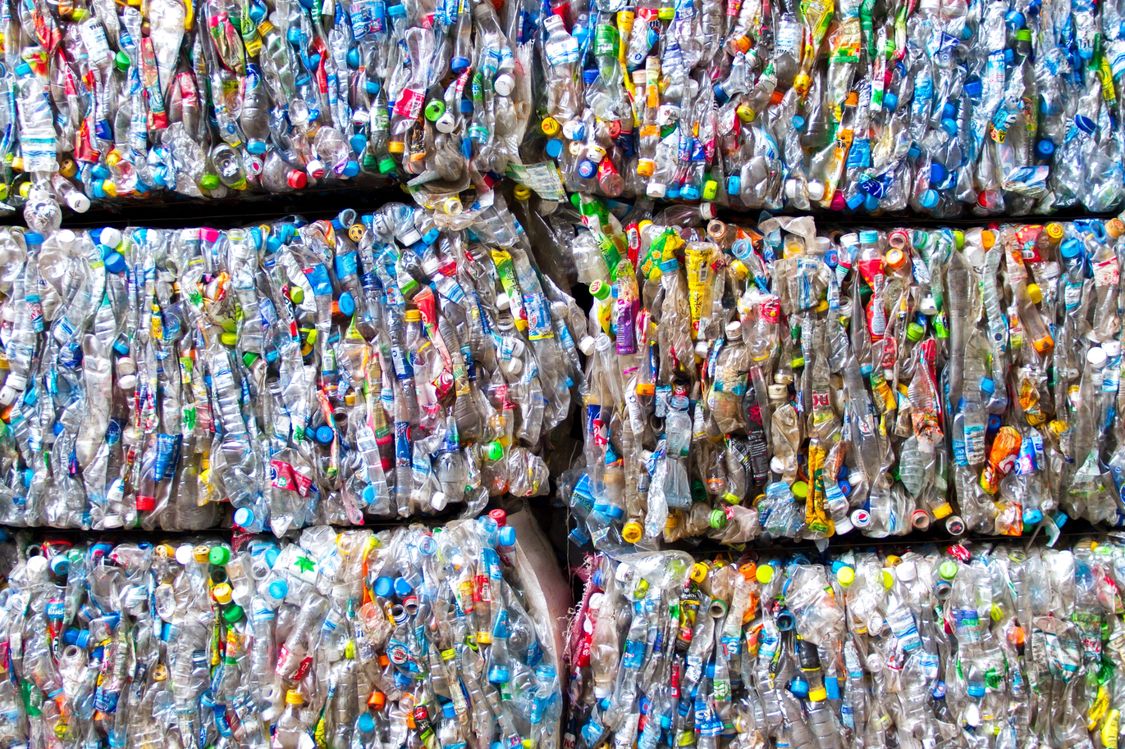 plastavfall som ska återvinnas