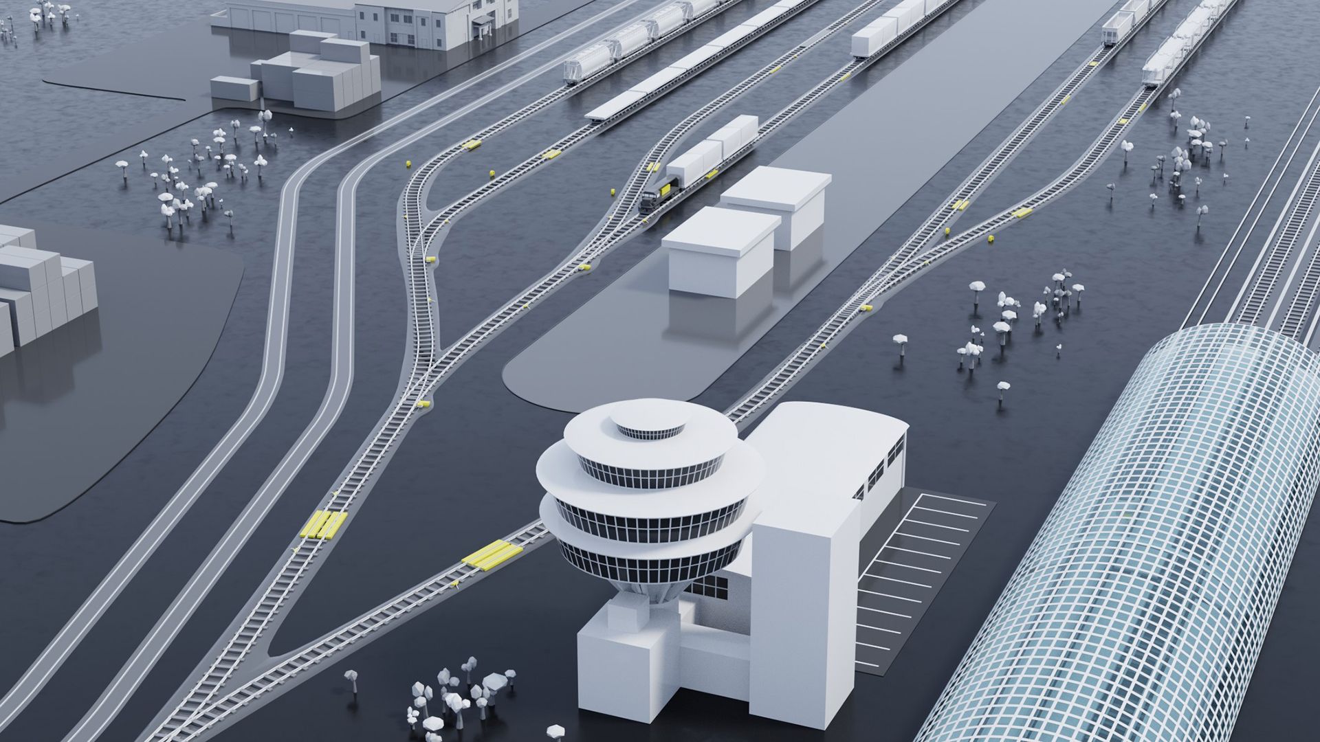 Solutions for freight railways, industrial mining and yards Rail