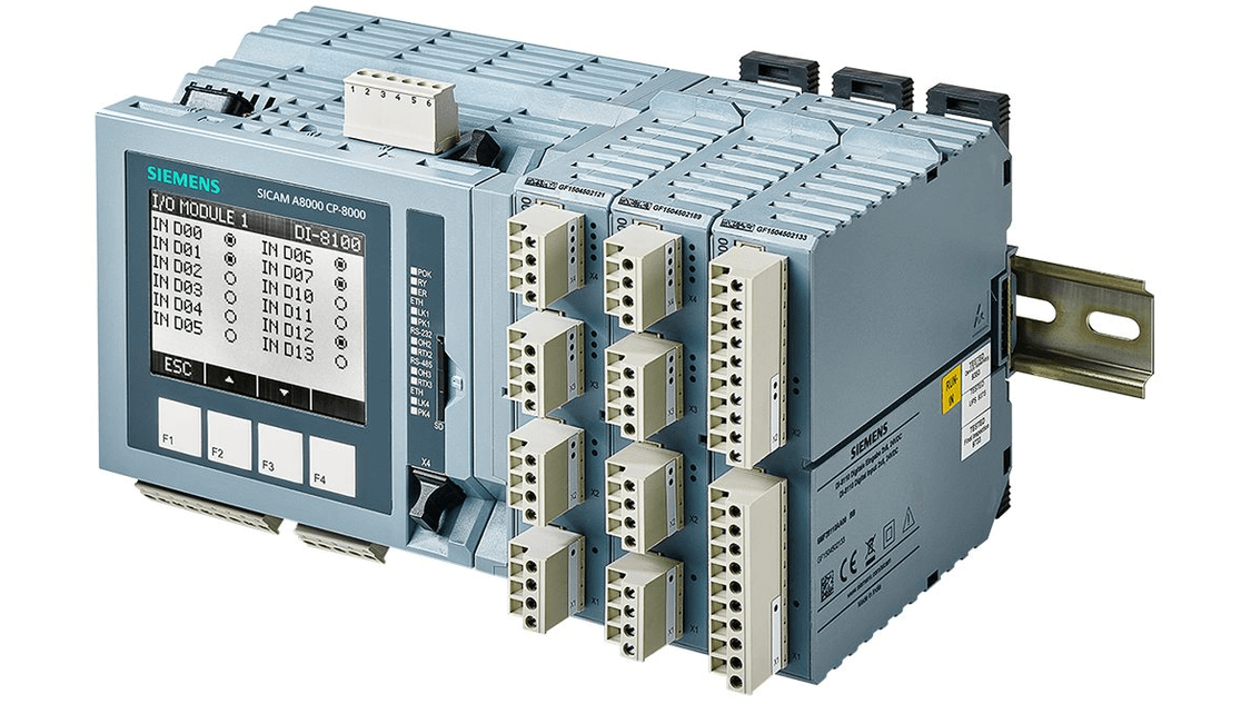 Automation and remote terminal units - SICAM A8000 Series - side view