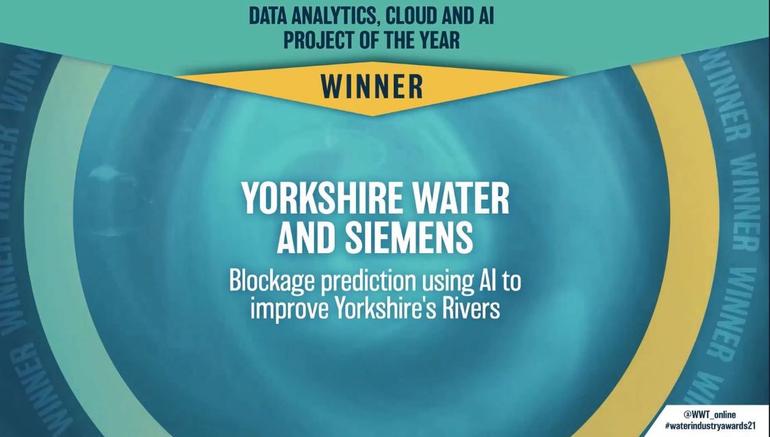 Yorkshire Water and Siemens Blockage prediction using AI to improve Yorkshire's rivers