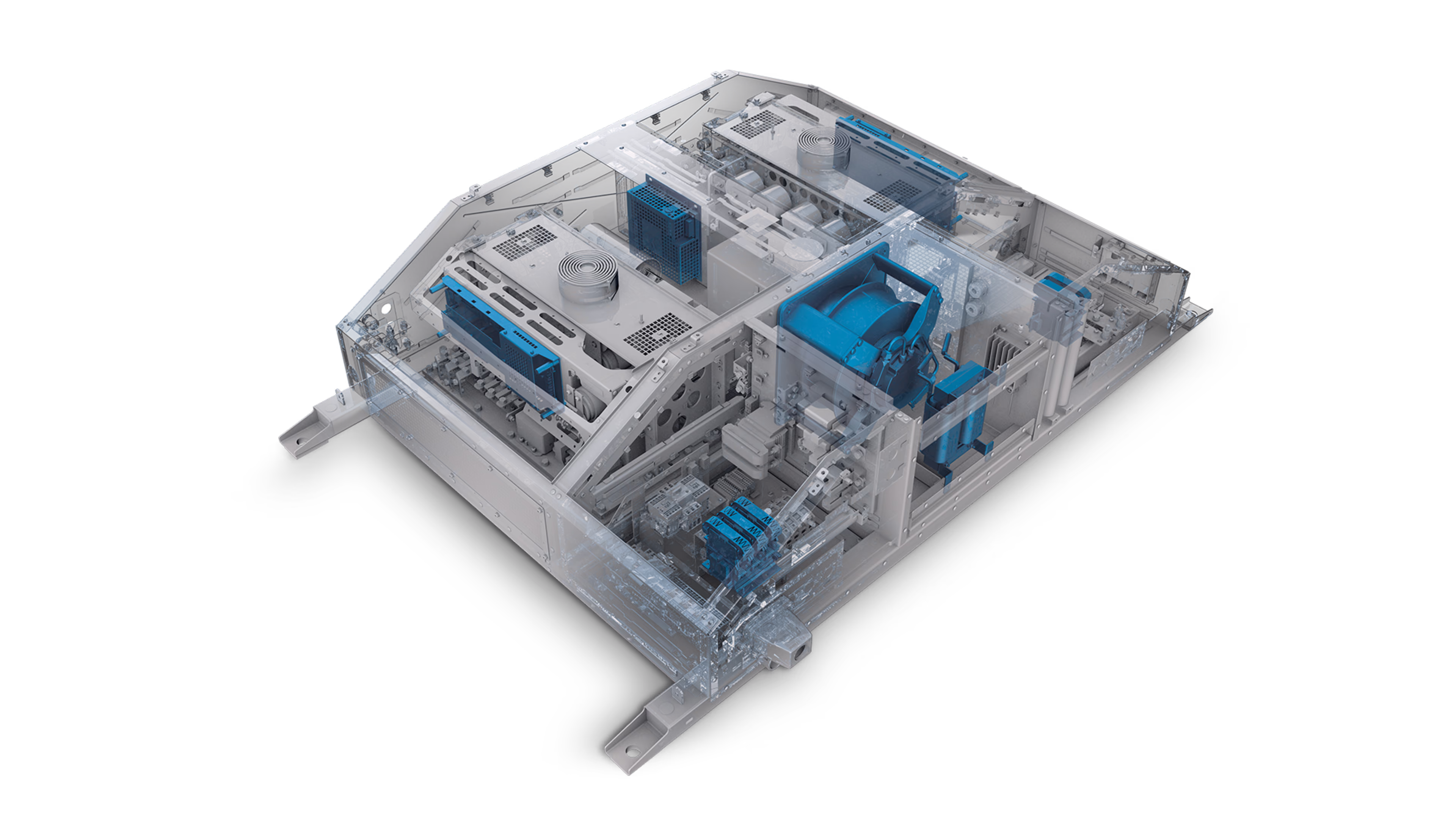 Components of auxiliary converters Components of auxiliary converters