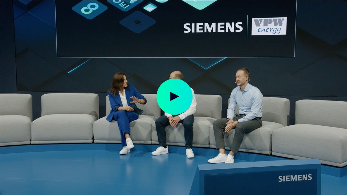 Vortrag zur Co-Creation von Siemens und VPW Energy 