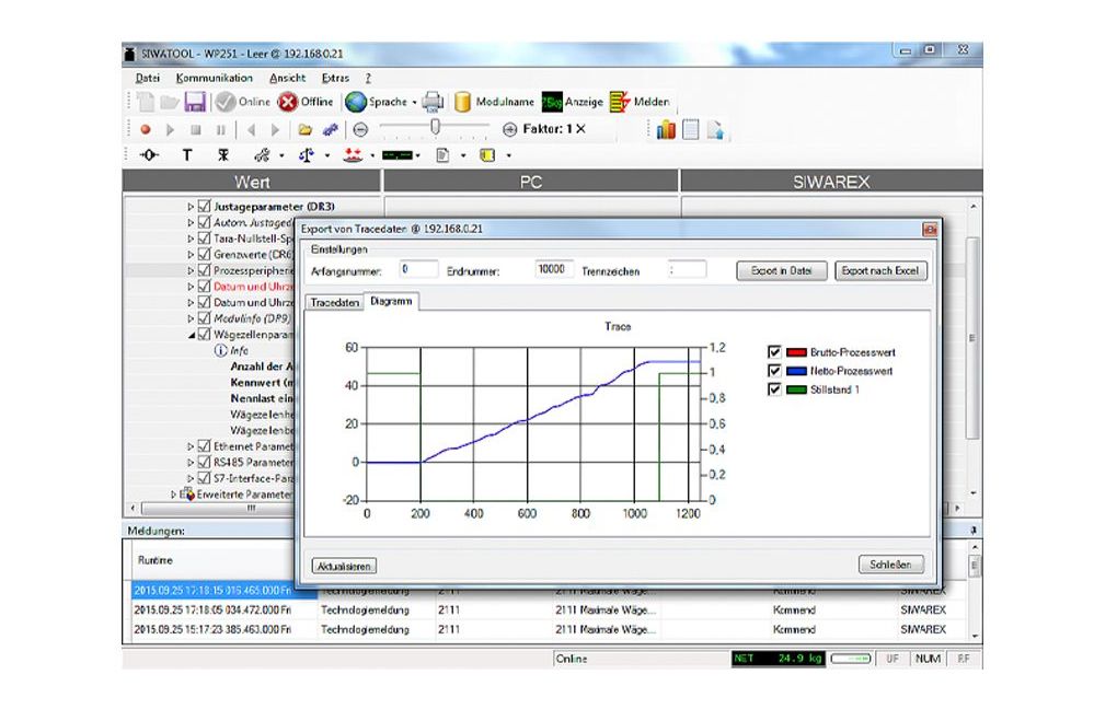 USA - Weighing software